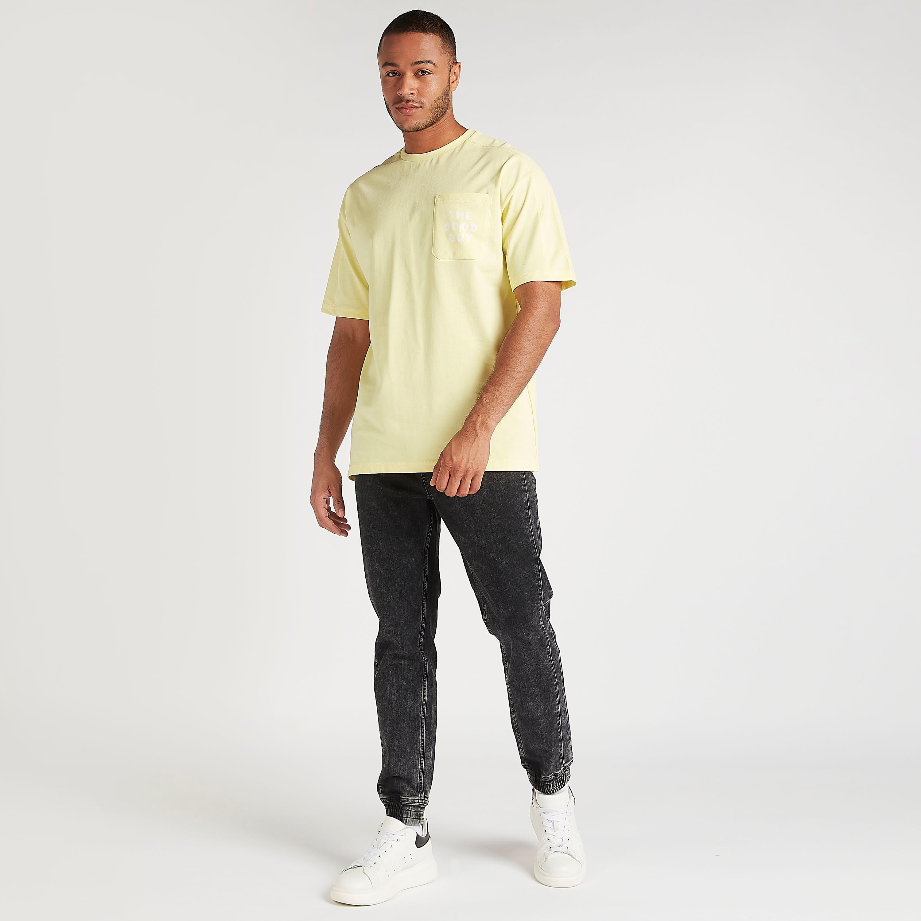 Printed T-shirt with Short Sleeves and Patch Pocket-men-clothing-tshirtsandpolos-tshirts-image-2