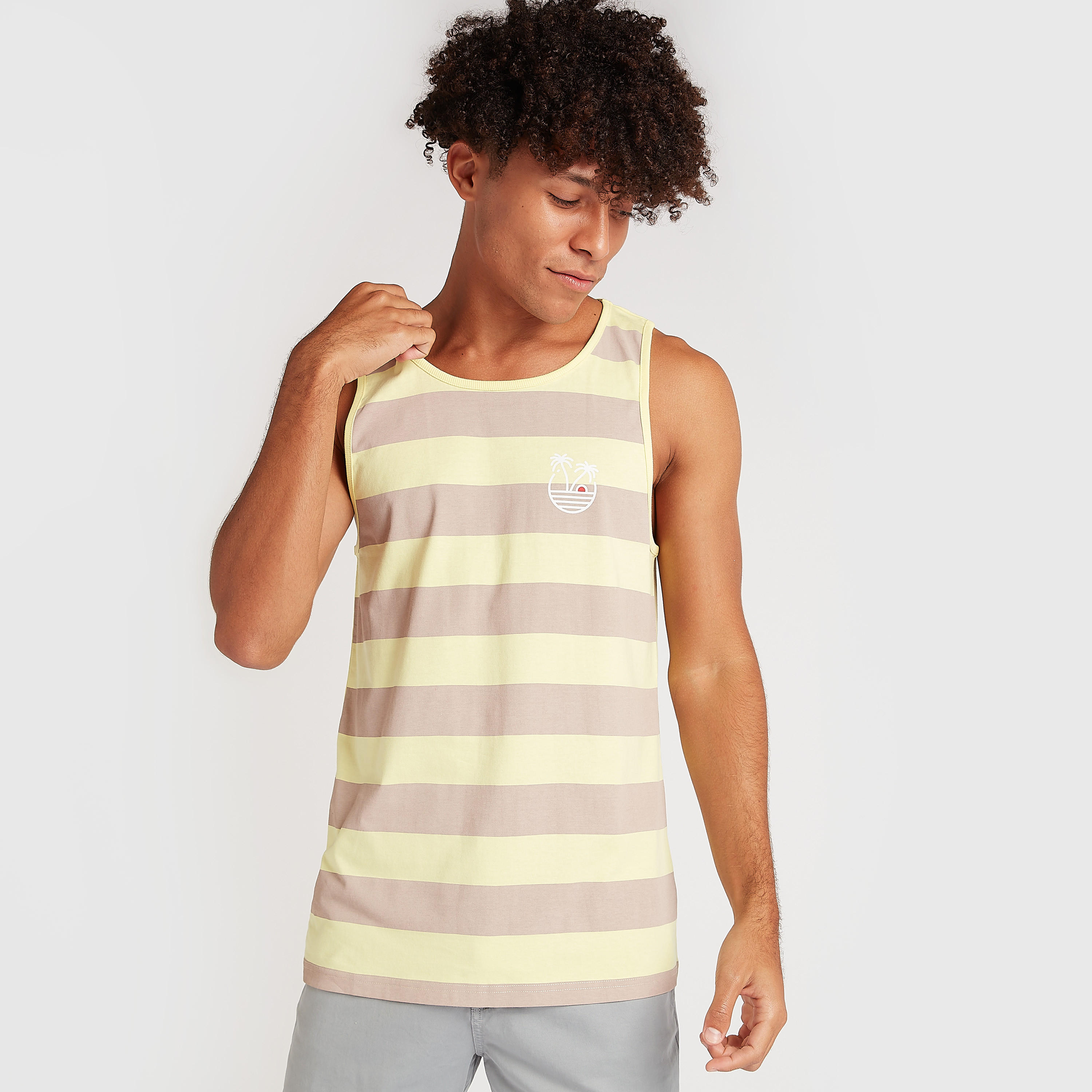 Striped Round Neck Sleeveless T-shirt-men-clothing-tshirtsandpolos-vests-image-2