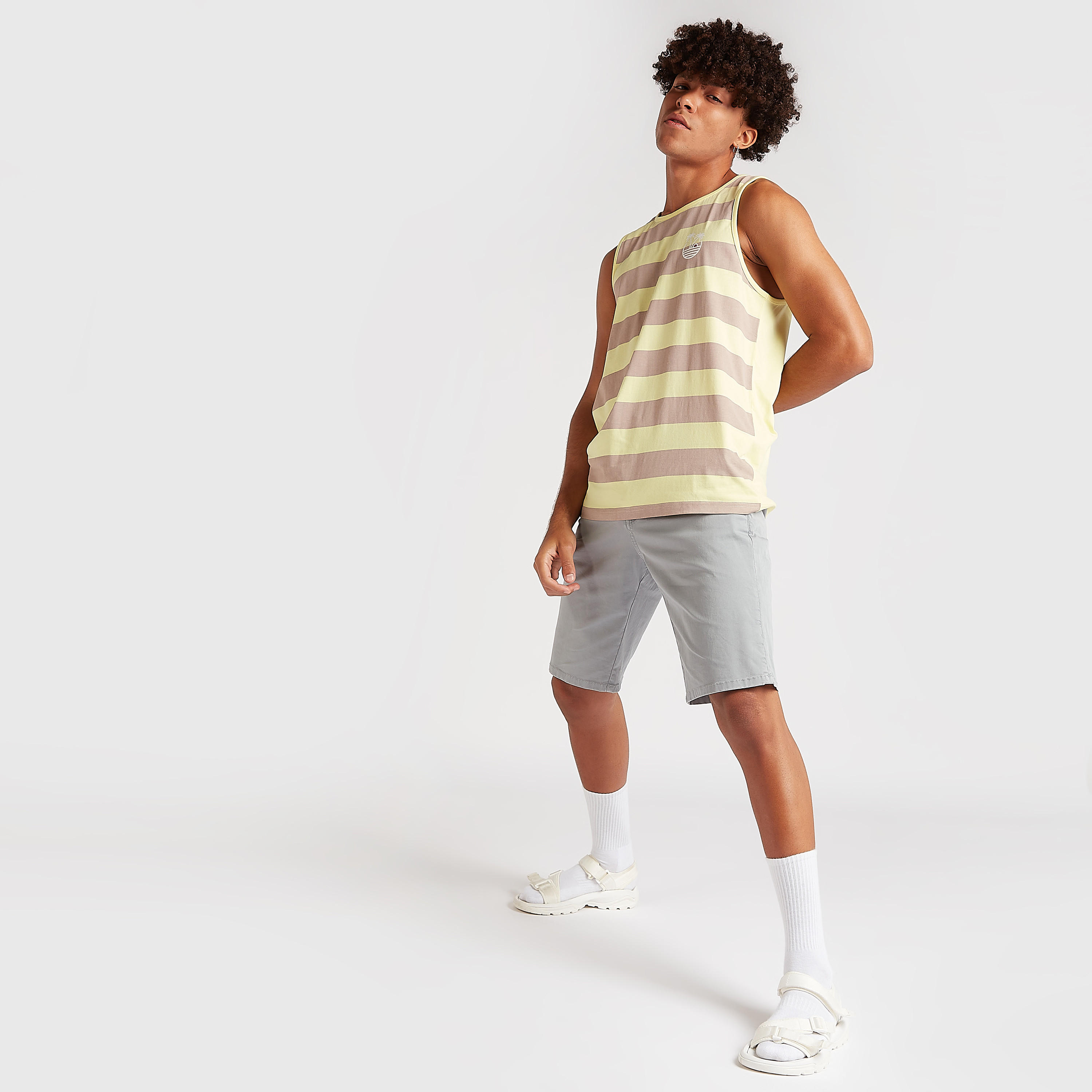 Striped Round Neck Sleeveless T-shirt-men-clothing-tshirtsandpolos-vests-image-3
