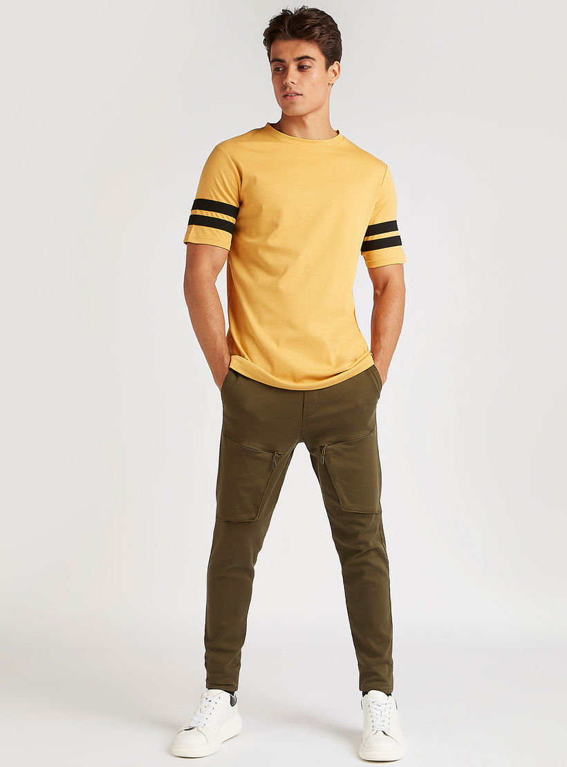 Solid Mid-Rise Joggers with Zipper Pockets-men-clothing-bottoms-joggers-image-2