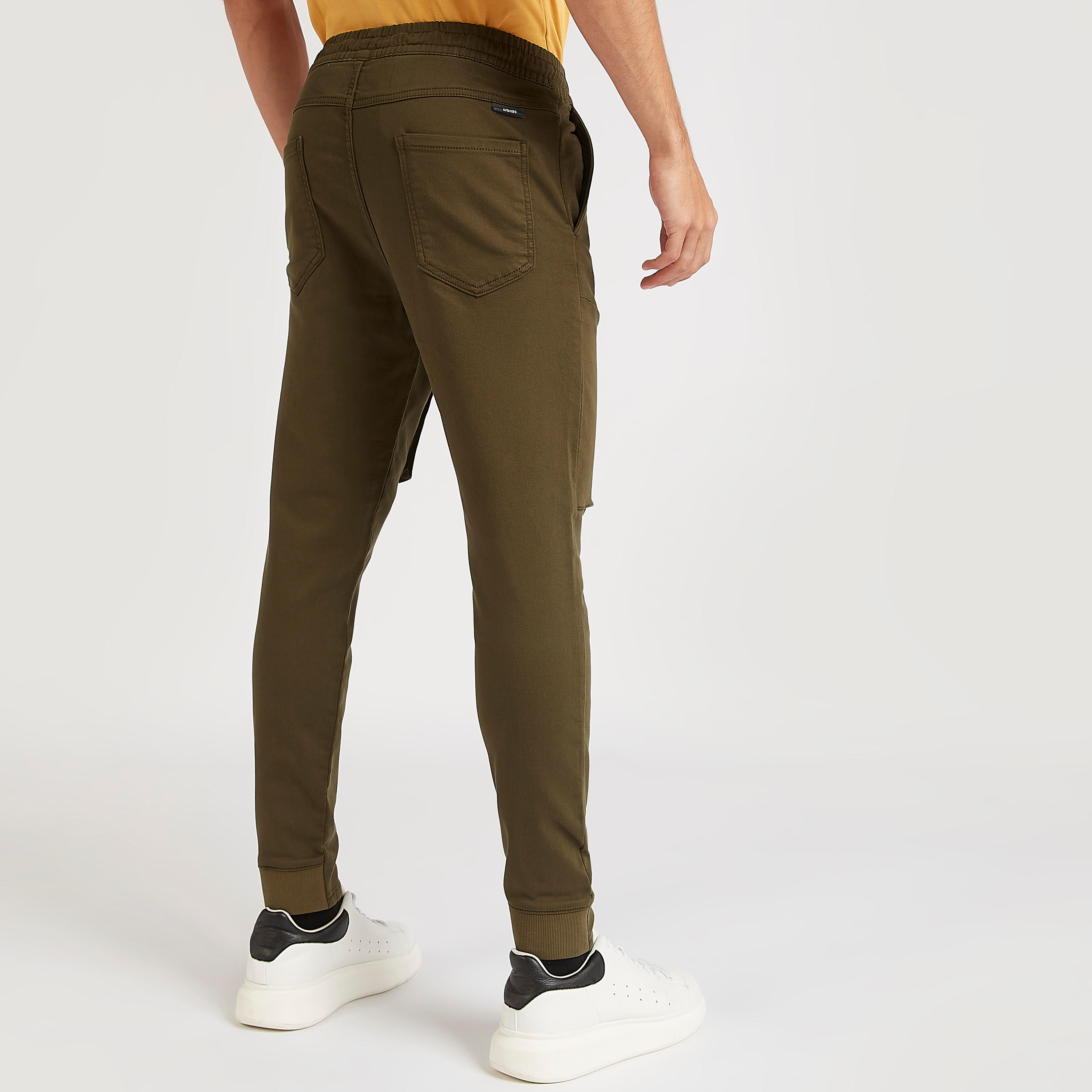 Solid Mid-Rise Joggers with Zipper Pockets-men-clothing-bottoms-joggers-image-4