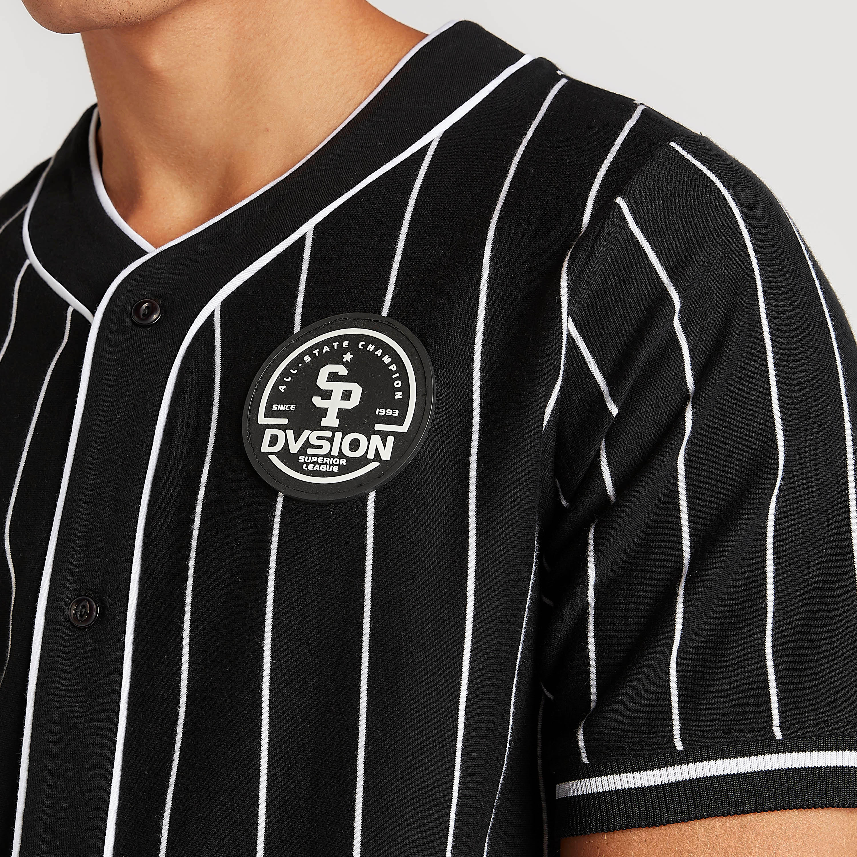 Striped Shirt with Short Sleeves and V-neck-men-clothing-shirts-image-6