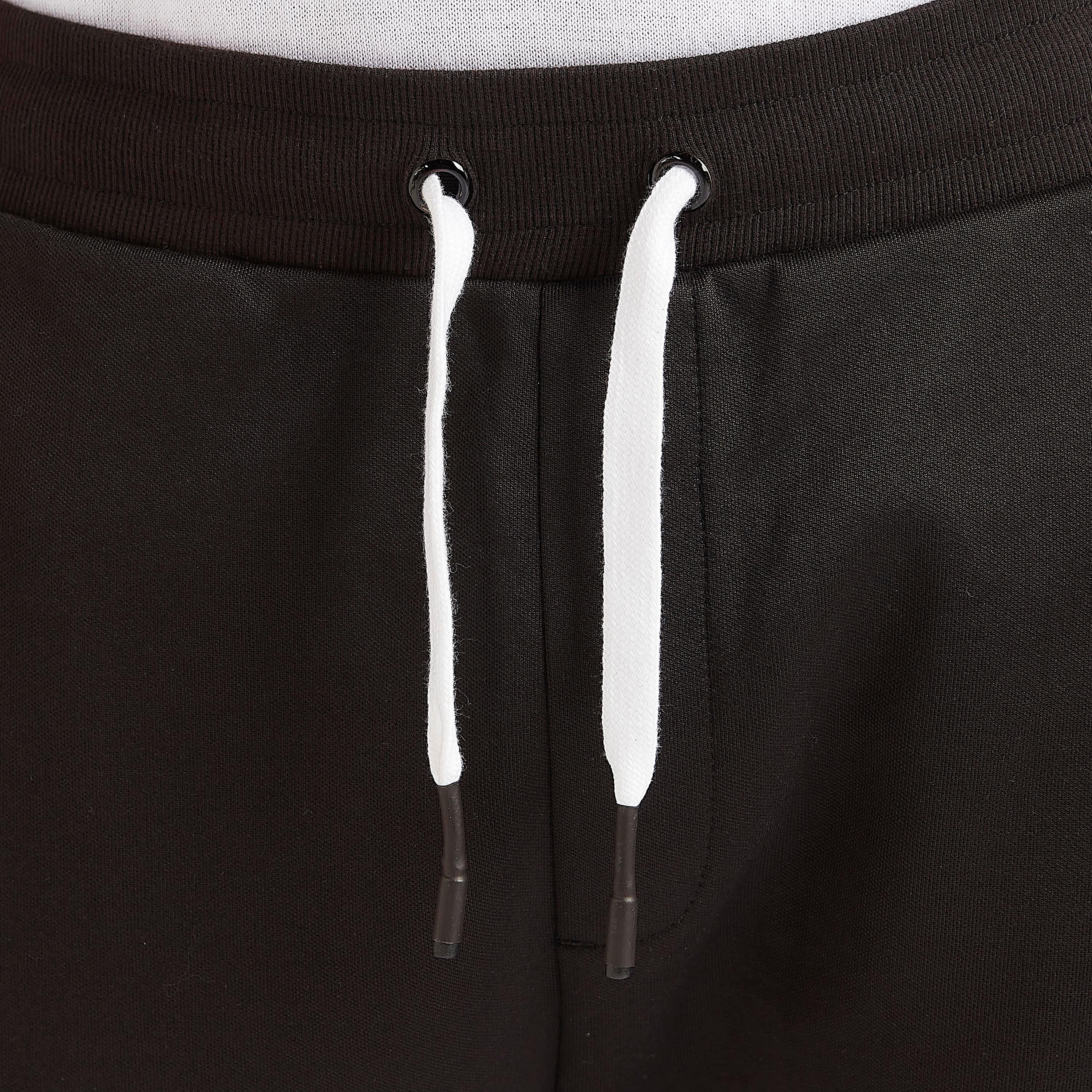 بنطلون رياضي بخصر متوسط الارتفاع وجيوب ورباط إغلاق وطبعات-men-clothing-bottoms-joggers-image-3