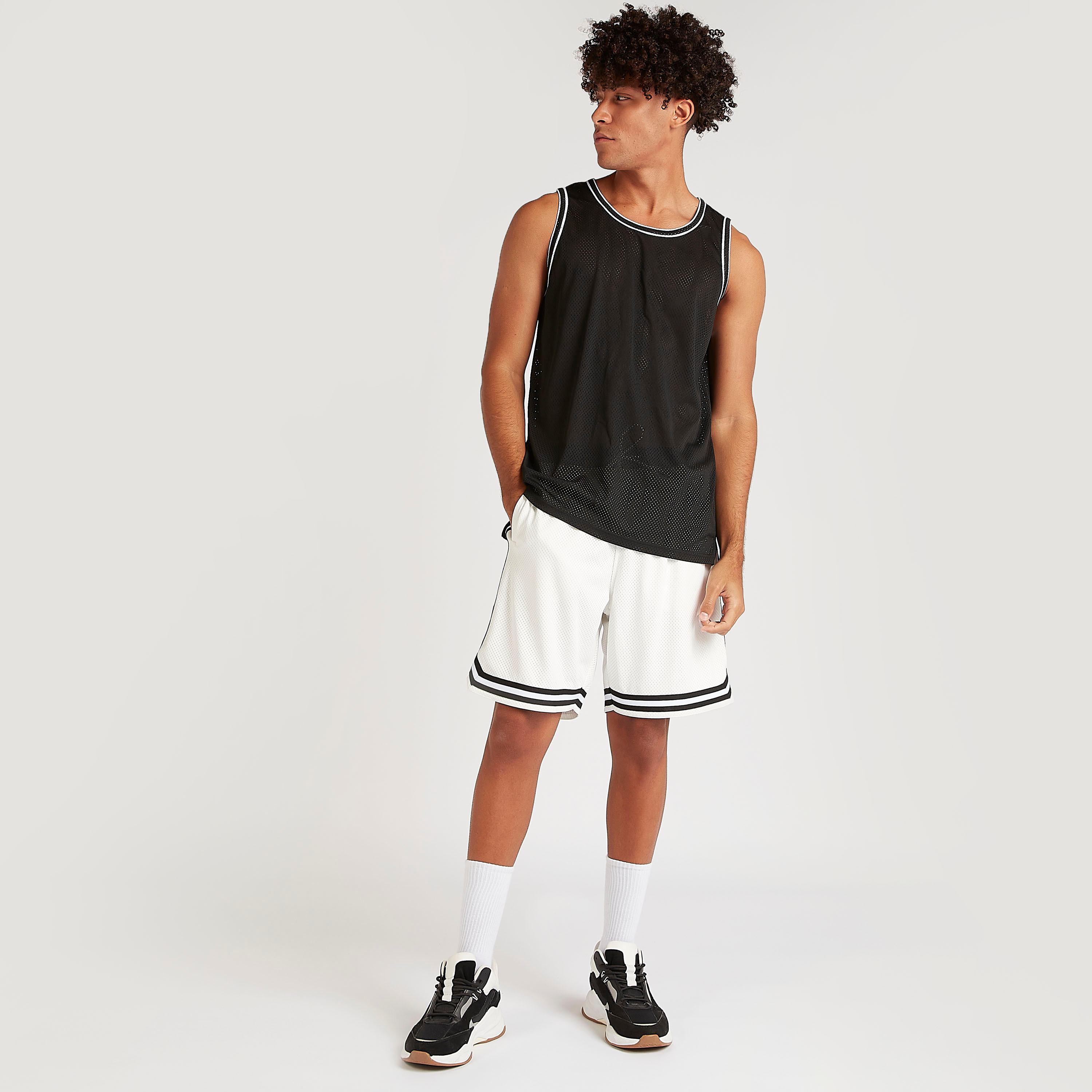 Textured Sleeveless Vest with Round Neck-men-clothing-tshirtsandpolos-vests-image-2