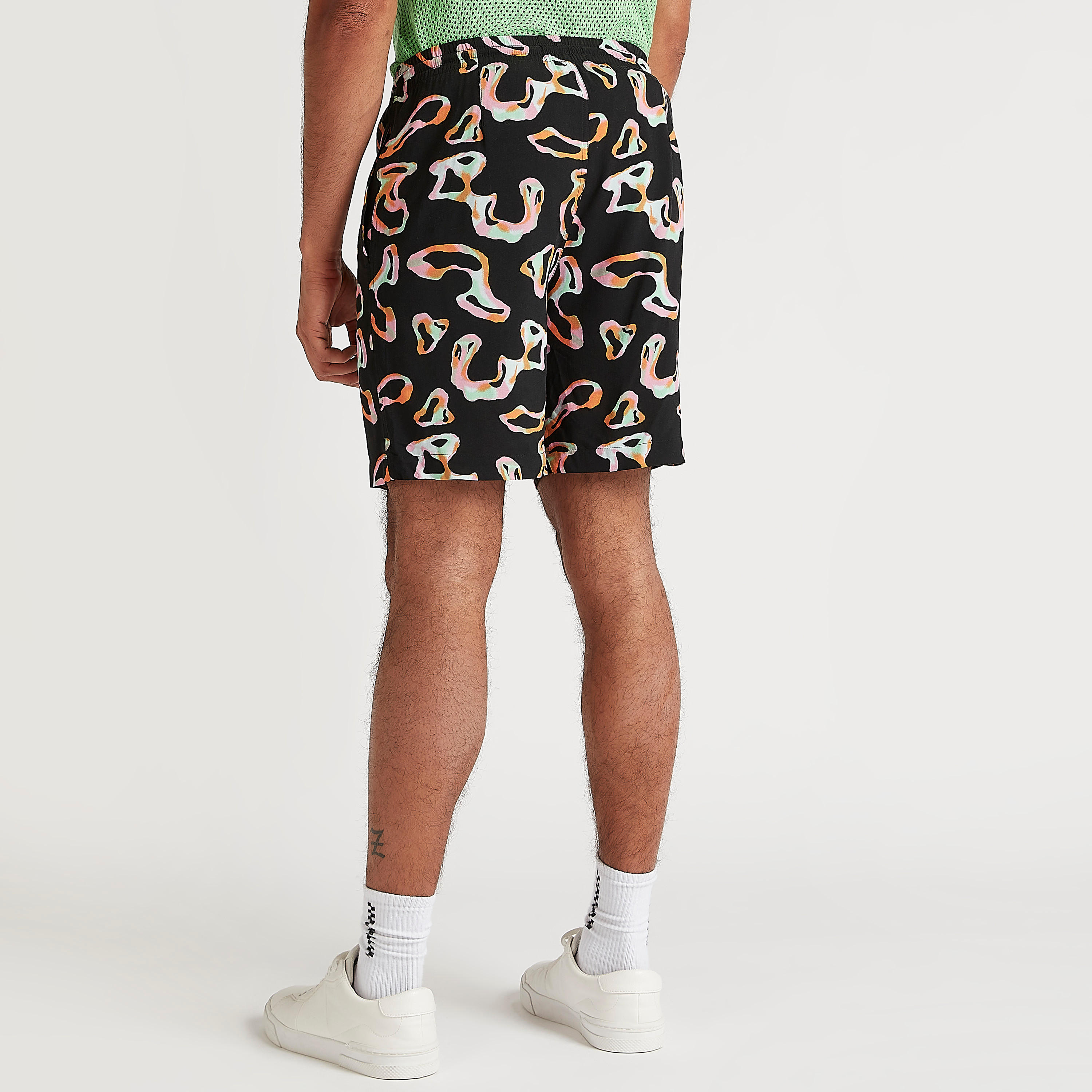 شورت برباط إغلاق وخصر متوسّط الارتفاع وطبعات-men-clothing-bottoms-shorts-image-1