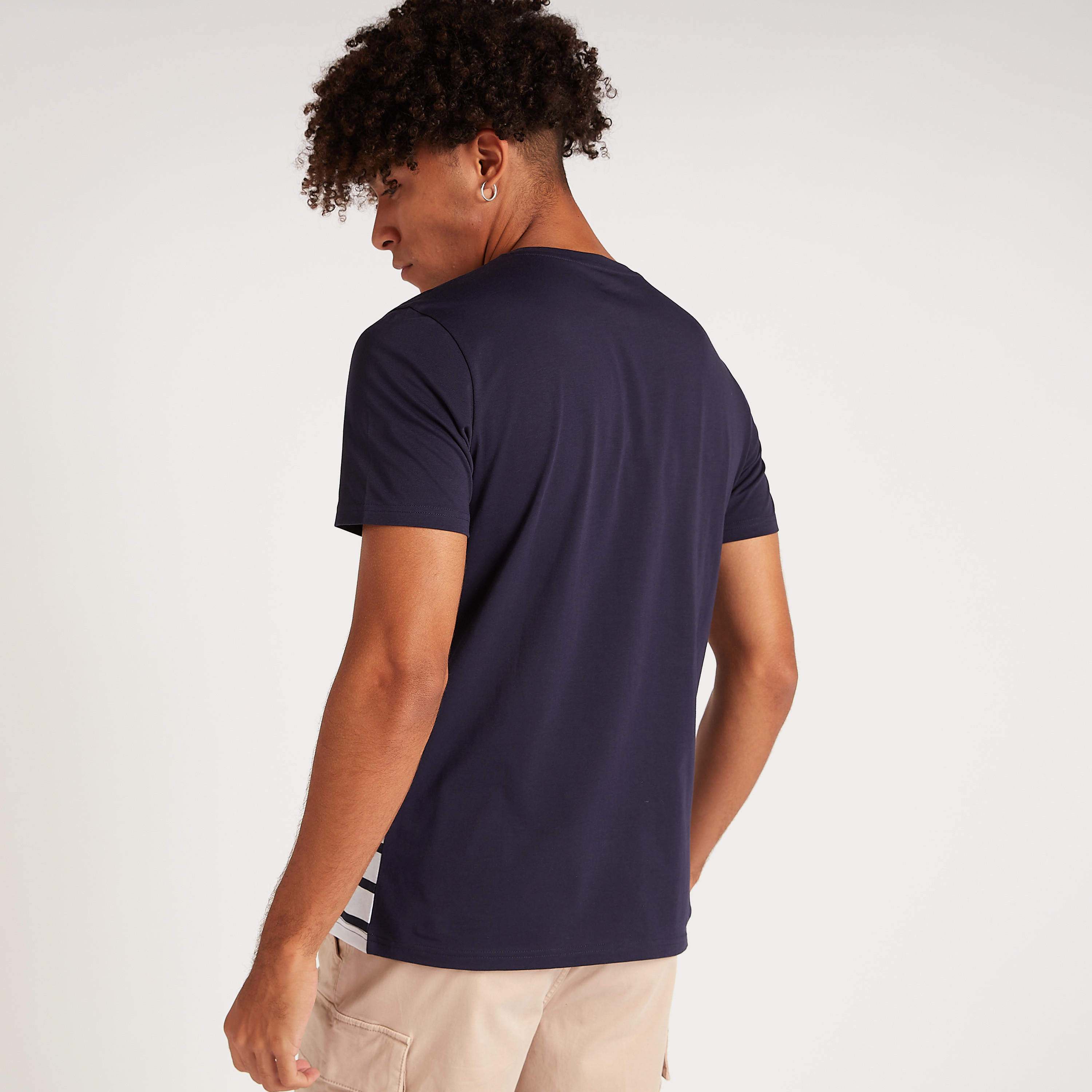 Printed T-shirt with Short Sleeves and Crew Neck-men-clothing-tshirtsandpolos-tshirts-image-4