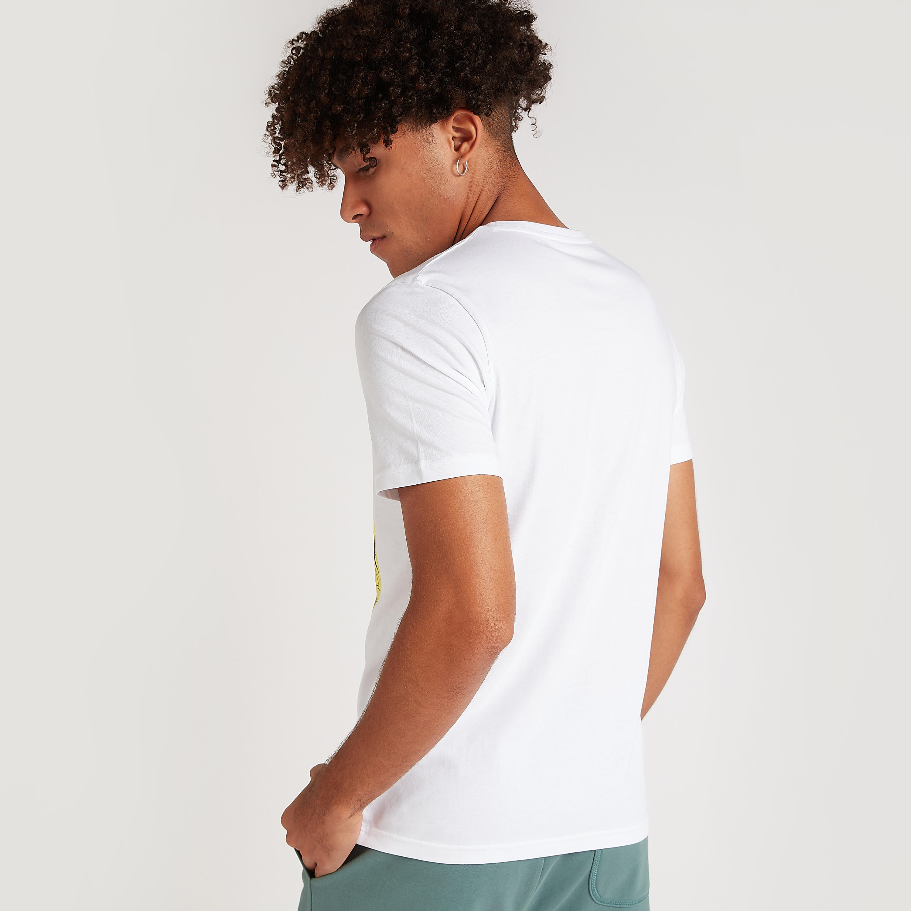 Printed T-shirt with Short Sleeves and Crew Neck-men-clothing-tshirtsandpolos-tshirts-image-4