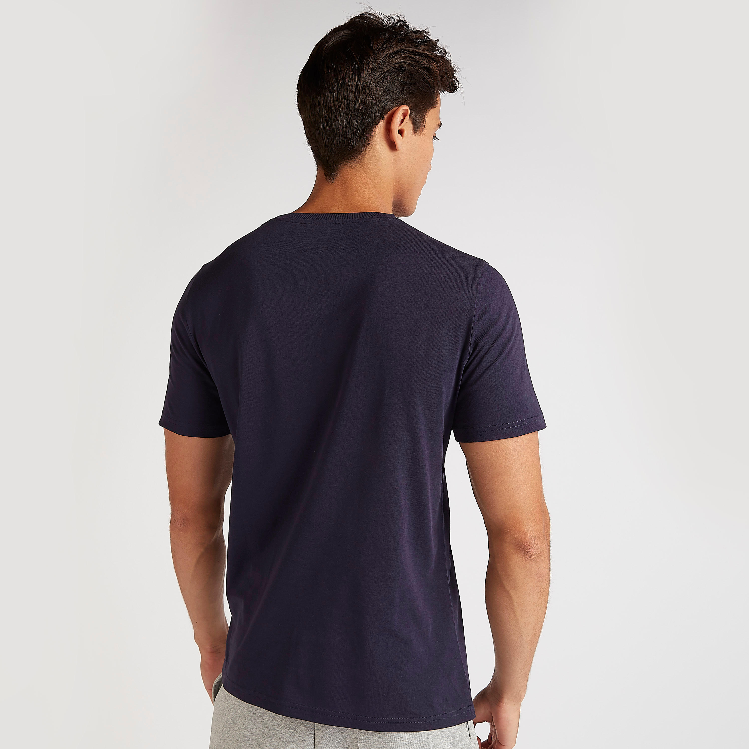 Printed T-shirt with Short Sleeves and Crew Neck-men-clothing-tshirtsandpolos-tshirts-image-5