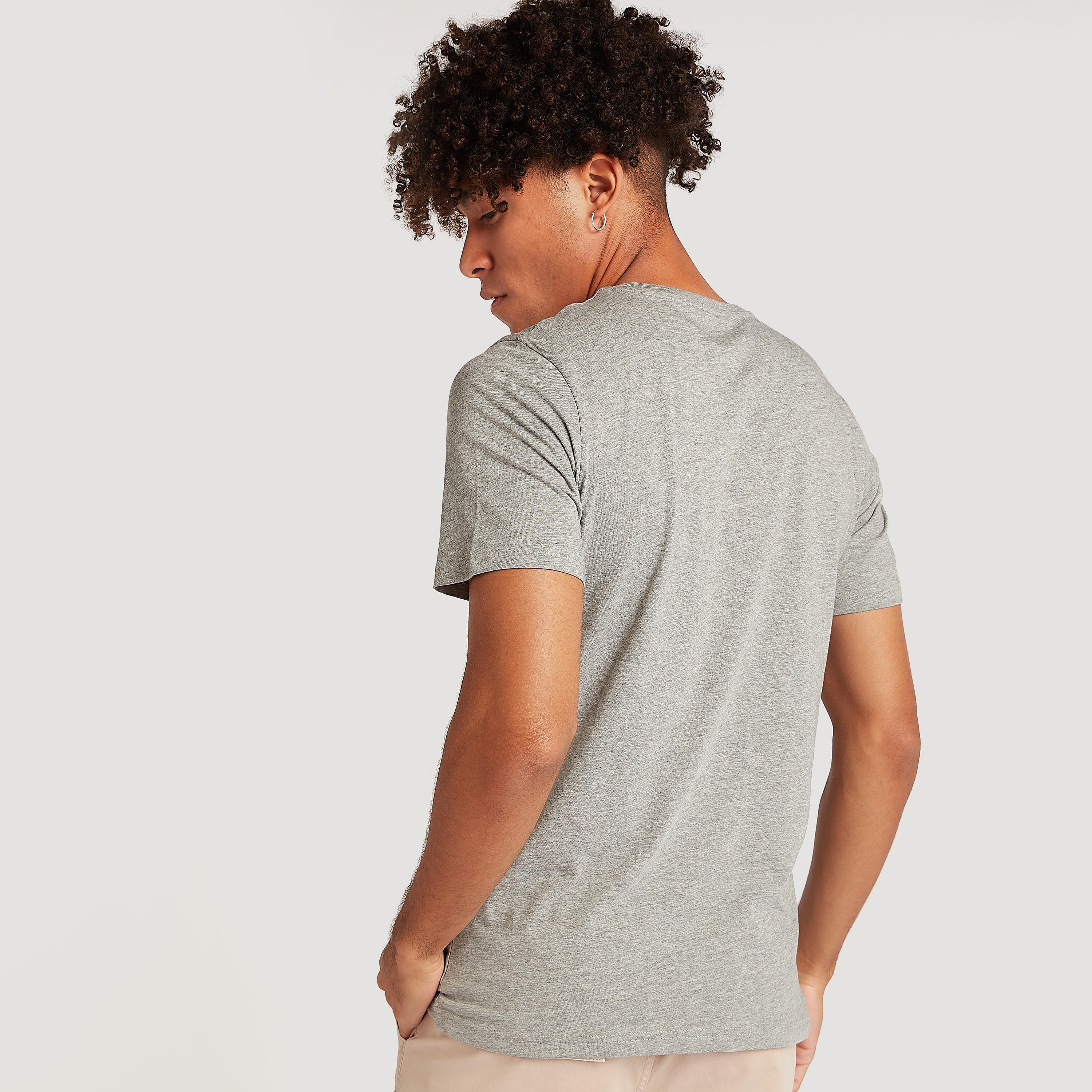 Printed T-shirt with Short Sleeves and Crew Neck-men-clothing-tshirtsandpolos-tshirts-image-4