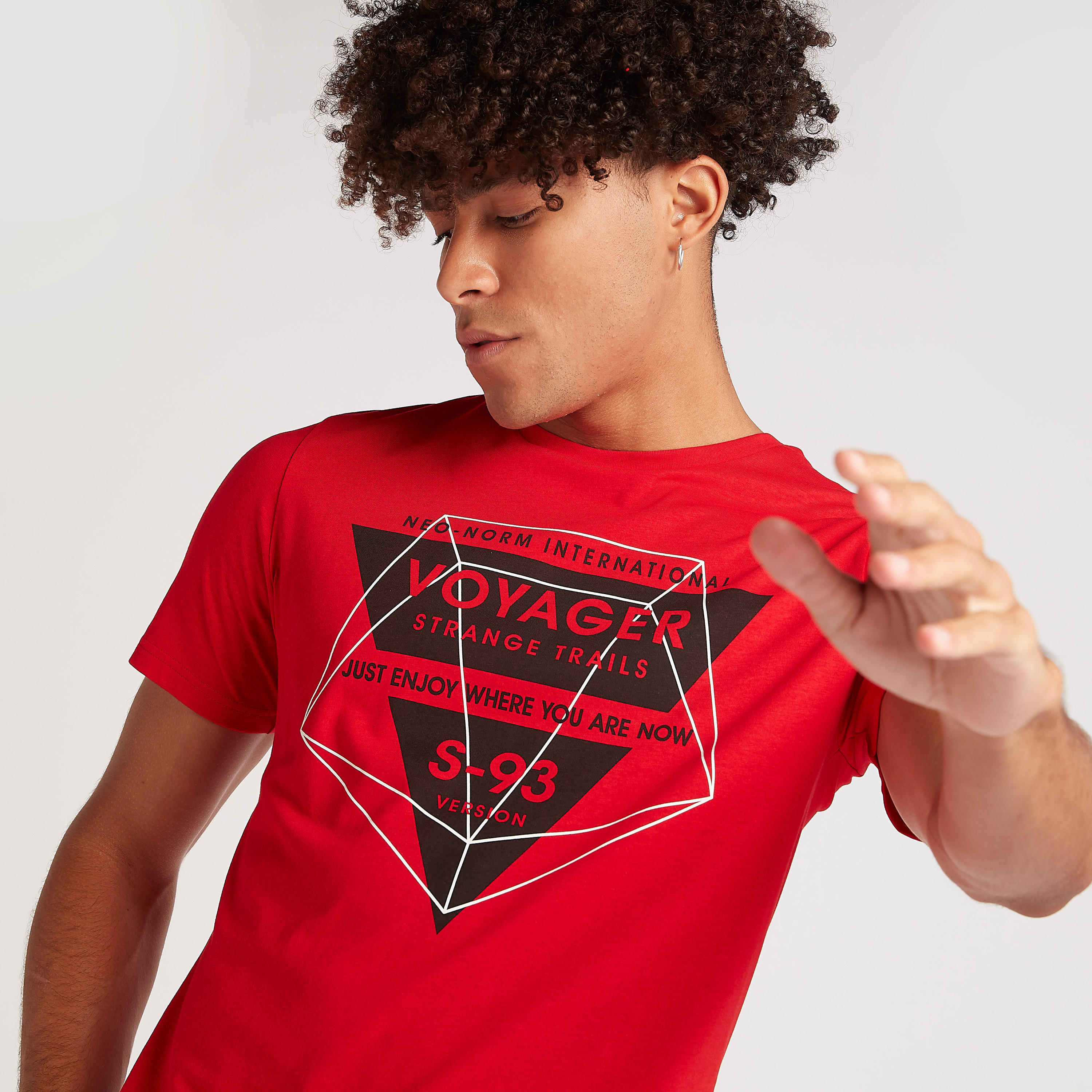 Printed T-shirt with Short Sleeves and Crew Neck-men-clothing-tshirtsandpolos-tshirts-image-7