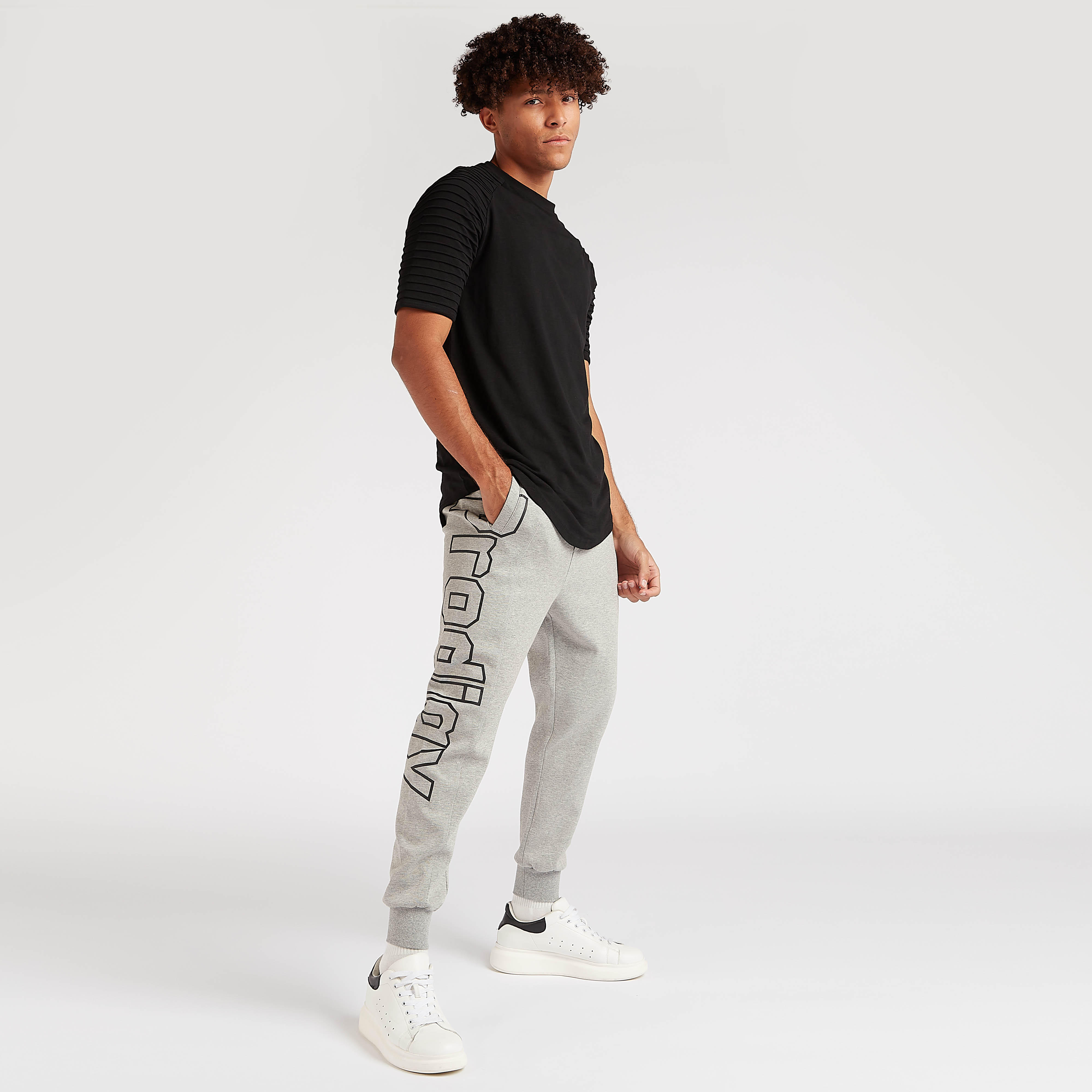 Printed Mid-Rise Joggers with Drawstring Closure-men-clothing-bottoms-joggers-image-2