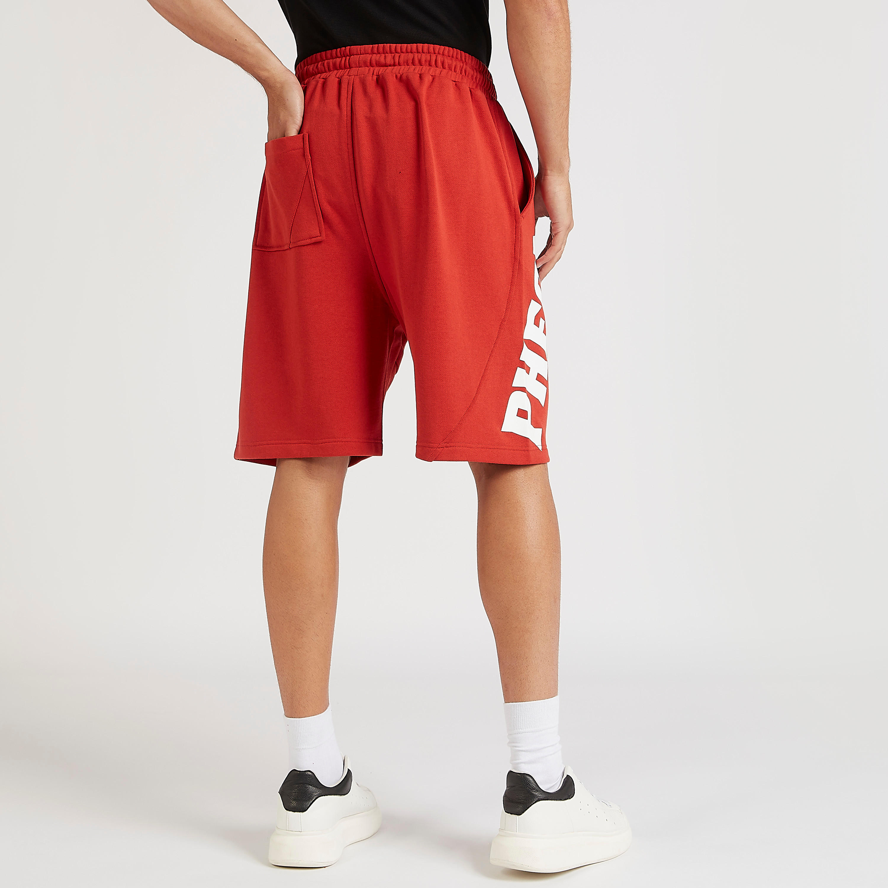Printed Shorts with Pockets and Drawstring Closure-men-clothing-bottoms-shorts-image-5