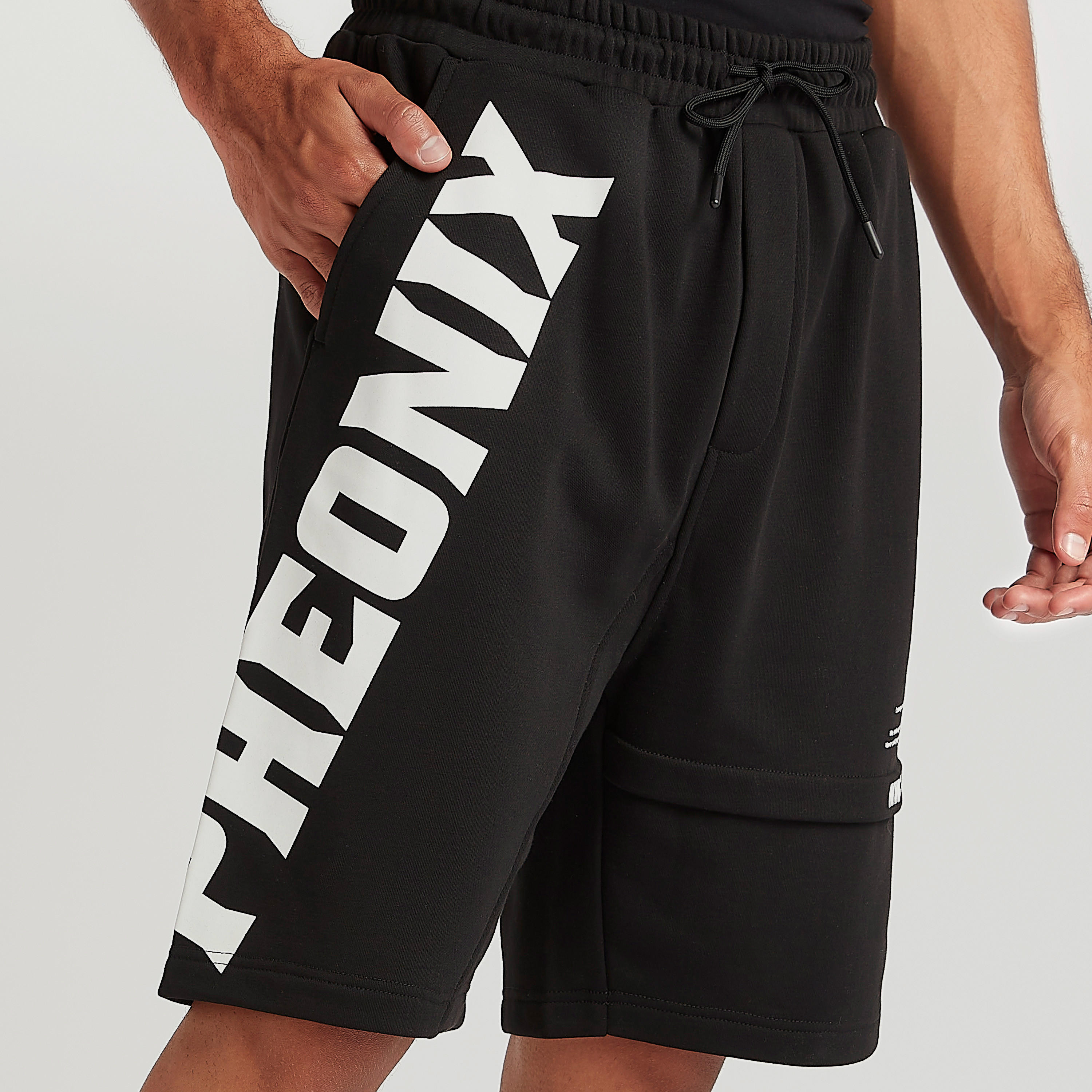 Printed Shorts with Drawstring Closure-men-clothing-bottoms-shorts-image-4