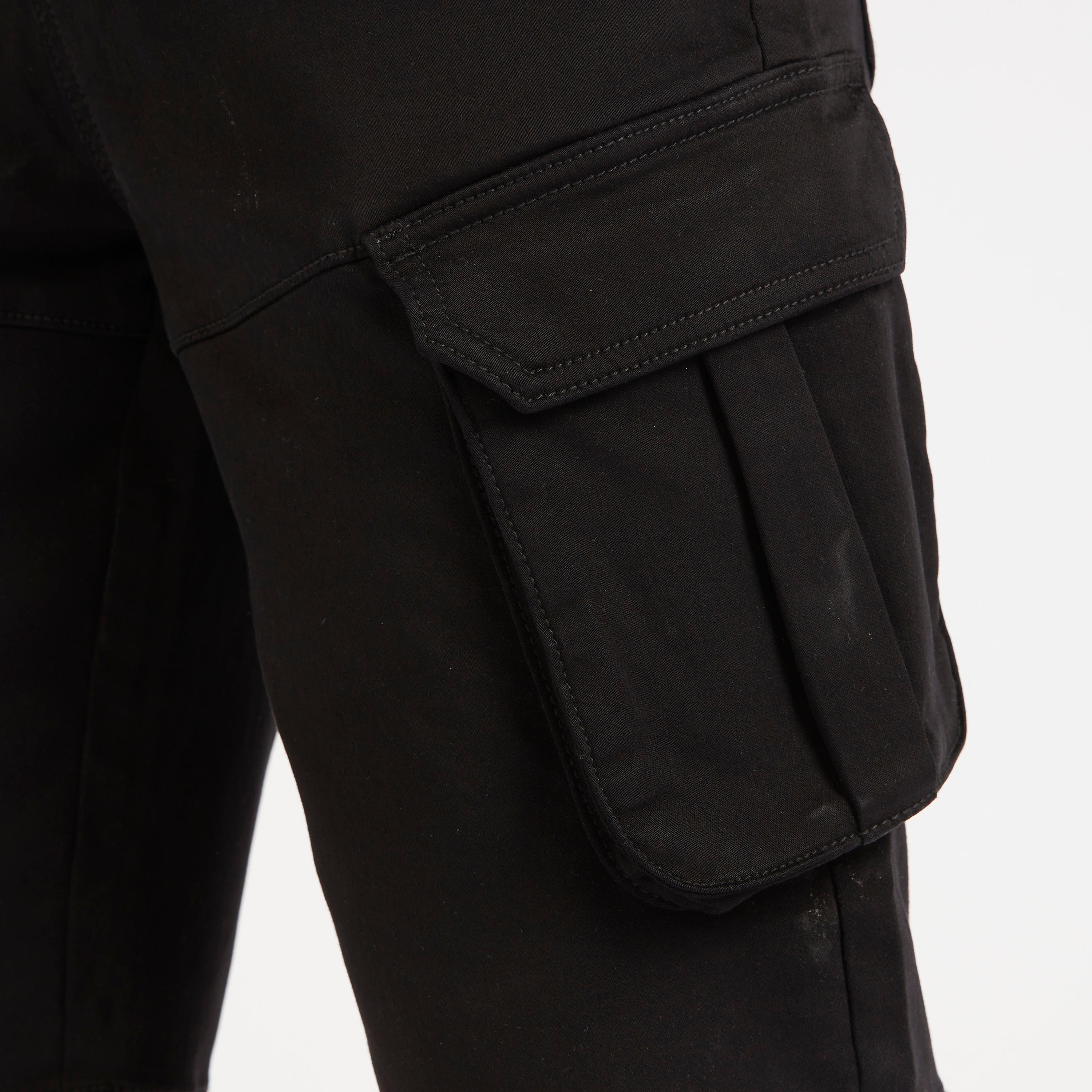شورت كارجو سادة برباط إغلاق-men-clothing-bottoms-shorts-image-1
