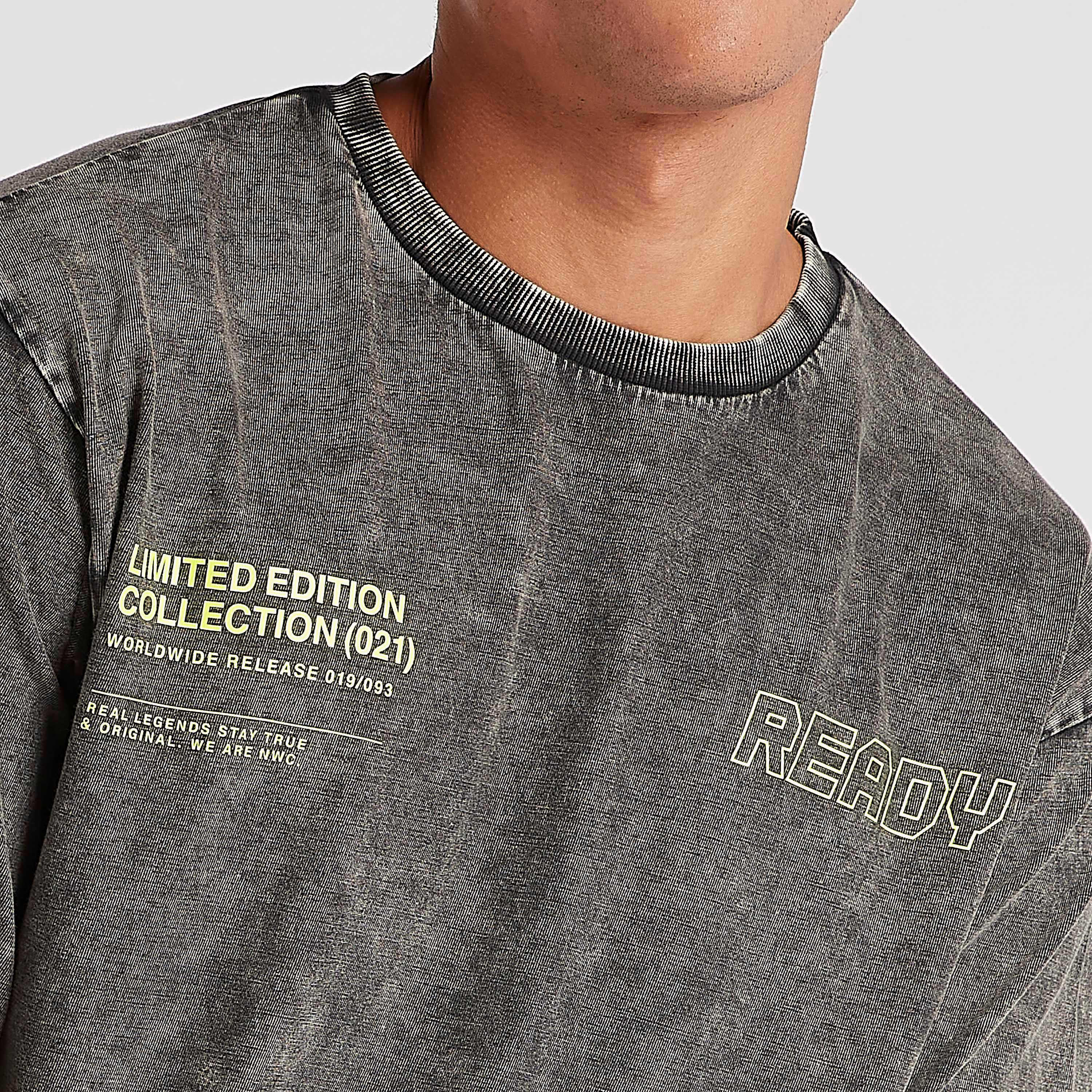 Printed Crew Neck T-shirt with Short Sleeves-men-clothing-tshirtsandpolos-tshirts-image-4