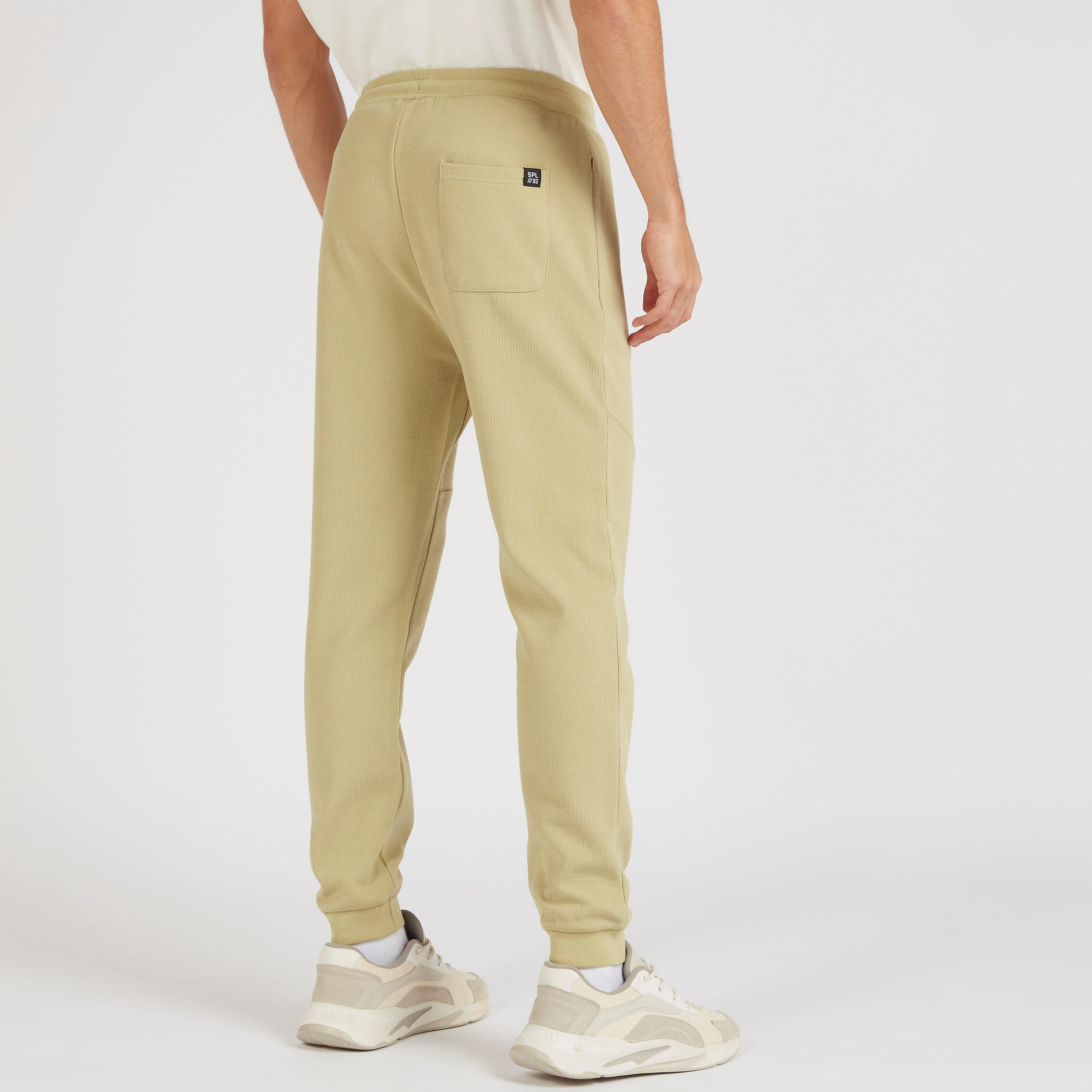 Textured Joggers with Pockets and Drawstring Closure-men-clothing-bottoms-joggers-image-4