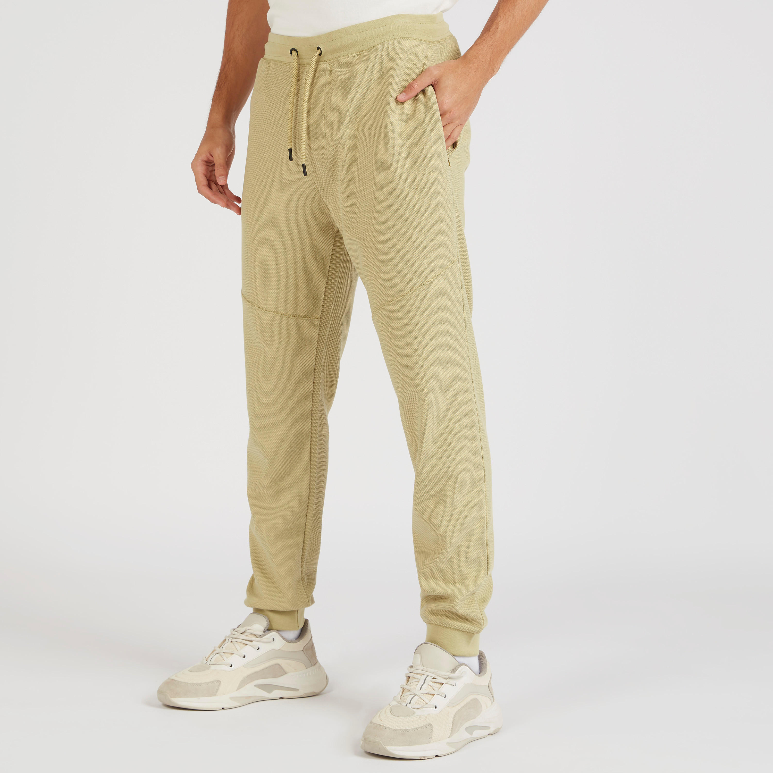 Textured Joggers with Pockets and Drawstring Closure-men-clothing-bottoms-joggers-image-5