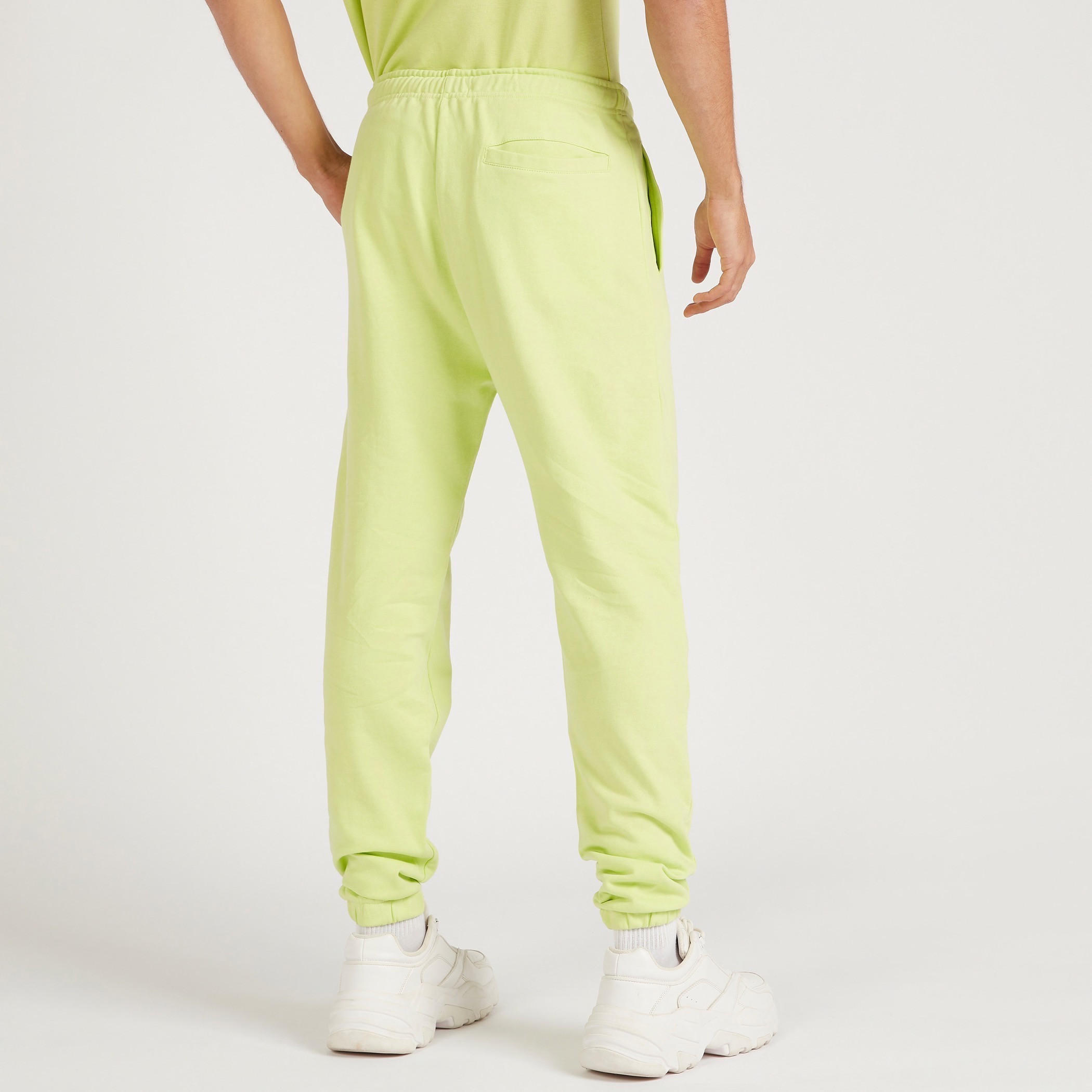 Slogan Print Mid-Rise Joggers with Drawstring Closure-men-clothing-bottoms-joggers-image-4
