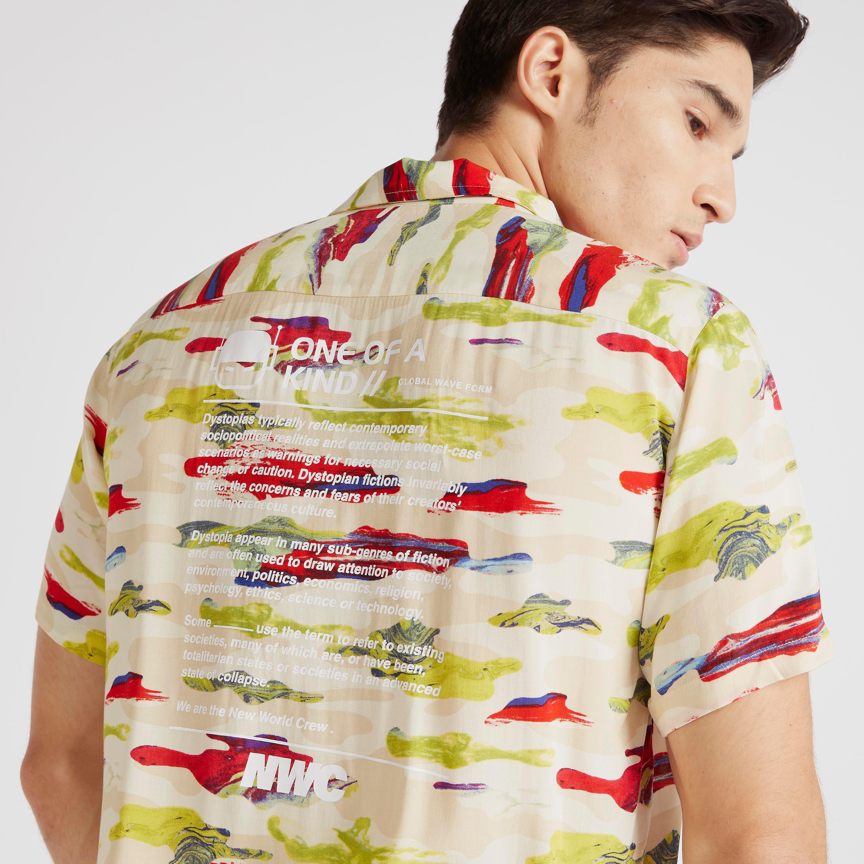 Printed Shirt with Short Sleeves-men-clothing-shirts-image-3