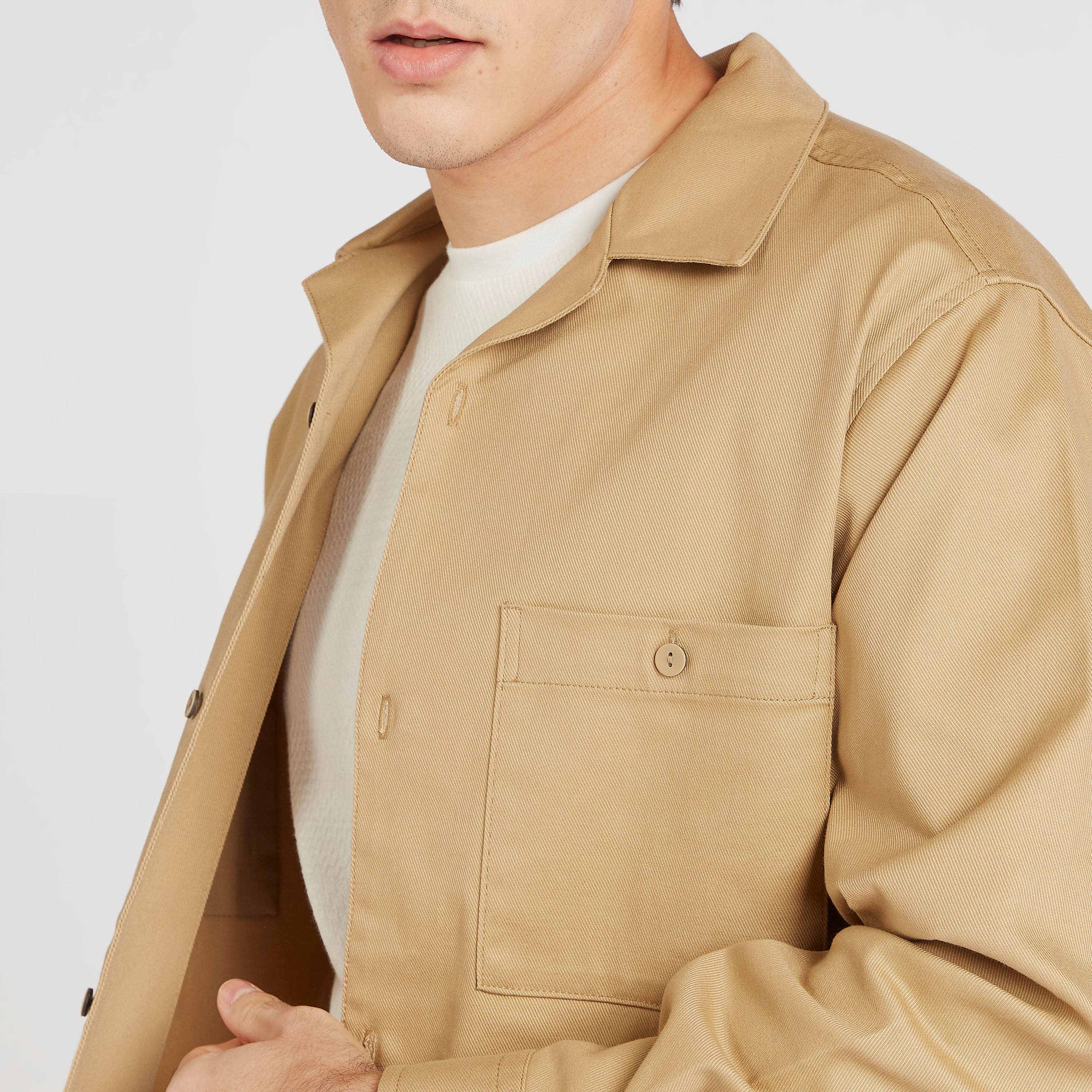جاكيت سادة بأكمام طويلة وجيب على الصّدر-men-clothing-jacketsandblazers-jackets-image-6