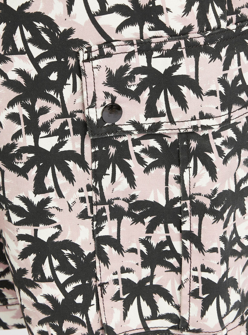 Tropical Print Mid-Rise Shorts with Drawstring Closure-men-clothing-bottoms-shorts-image-5