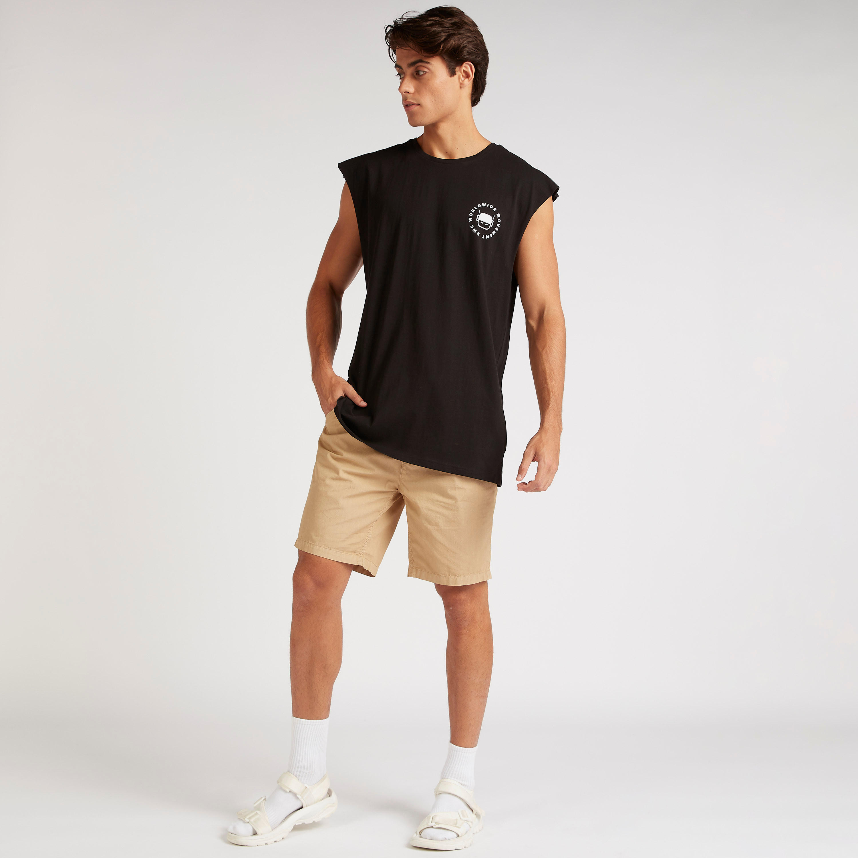 Printed Crew Neck Oversized Vest-men-clothing-tshirtsandpolos-vests-image-2