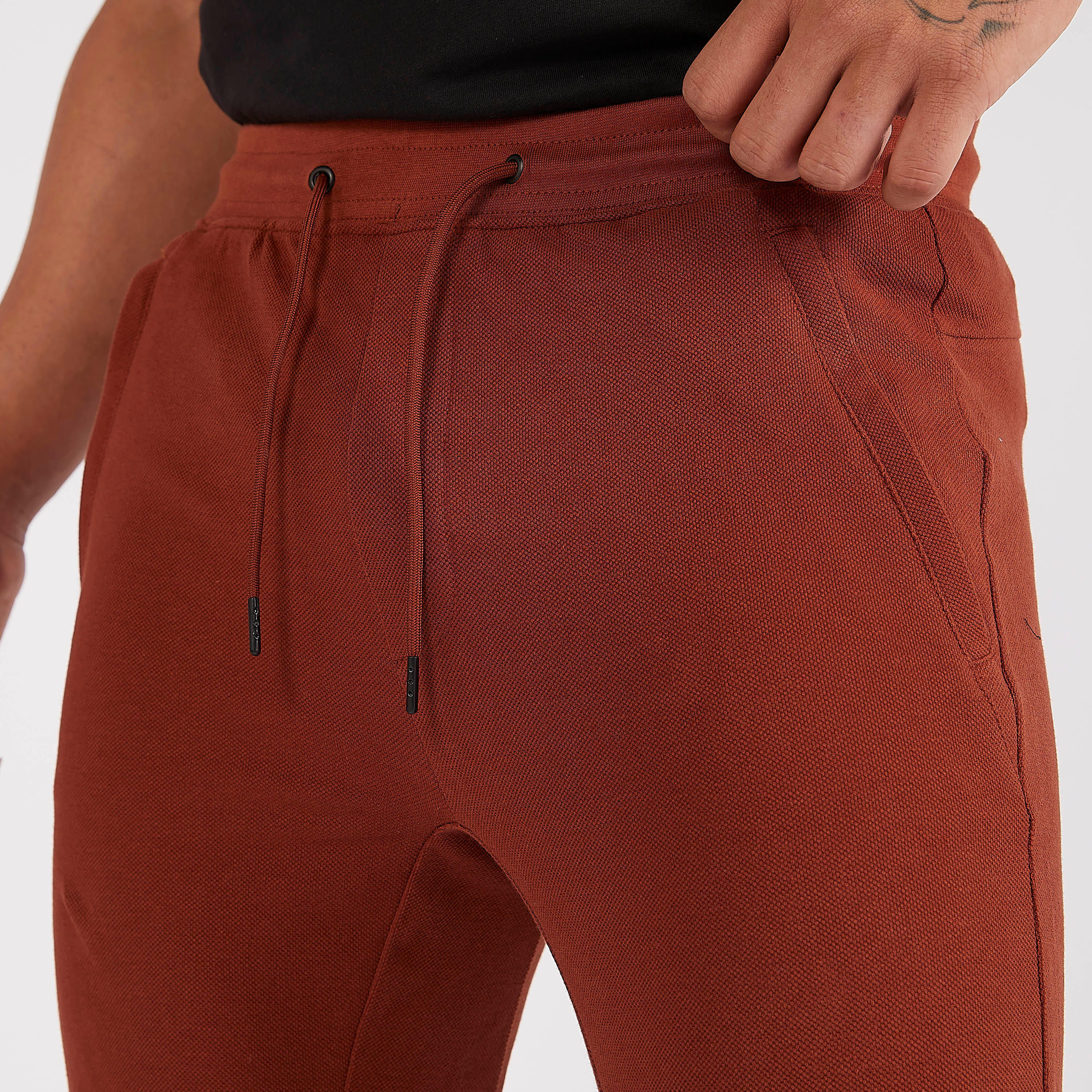 Solid Mid-Rise Joggers with Pockets and Drawstring-men-clothing-bottoms-joggers-image-3