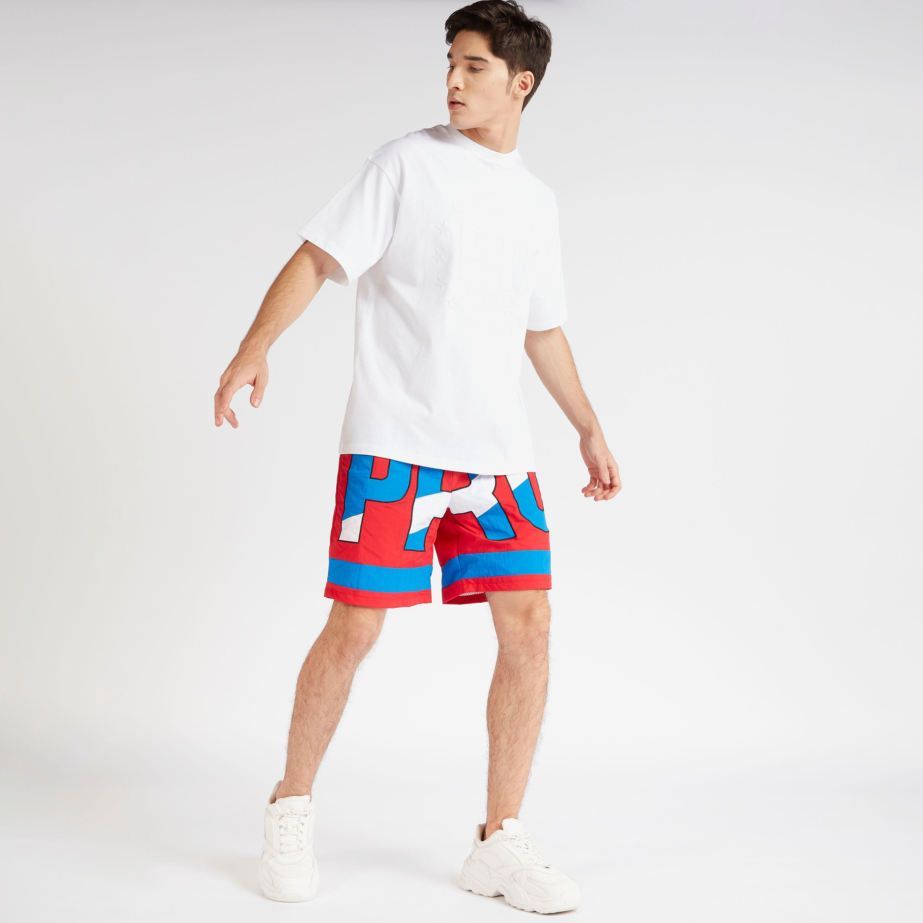 Printed Mid-Rise Relaxed Fit Shorts with Drawstring Closure-men-clothing-bottoms-shorts-image-2