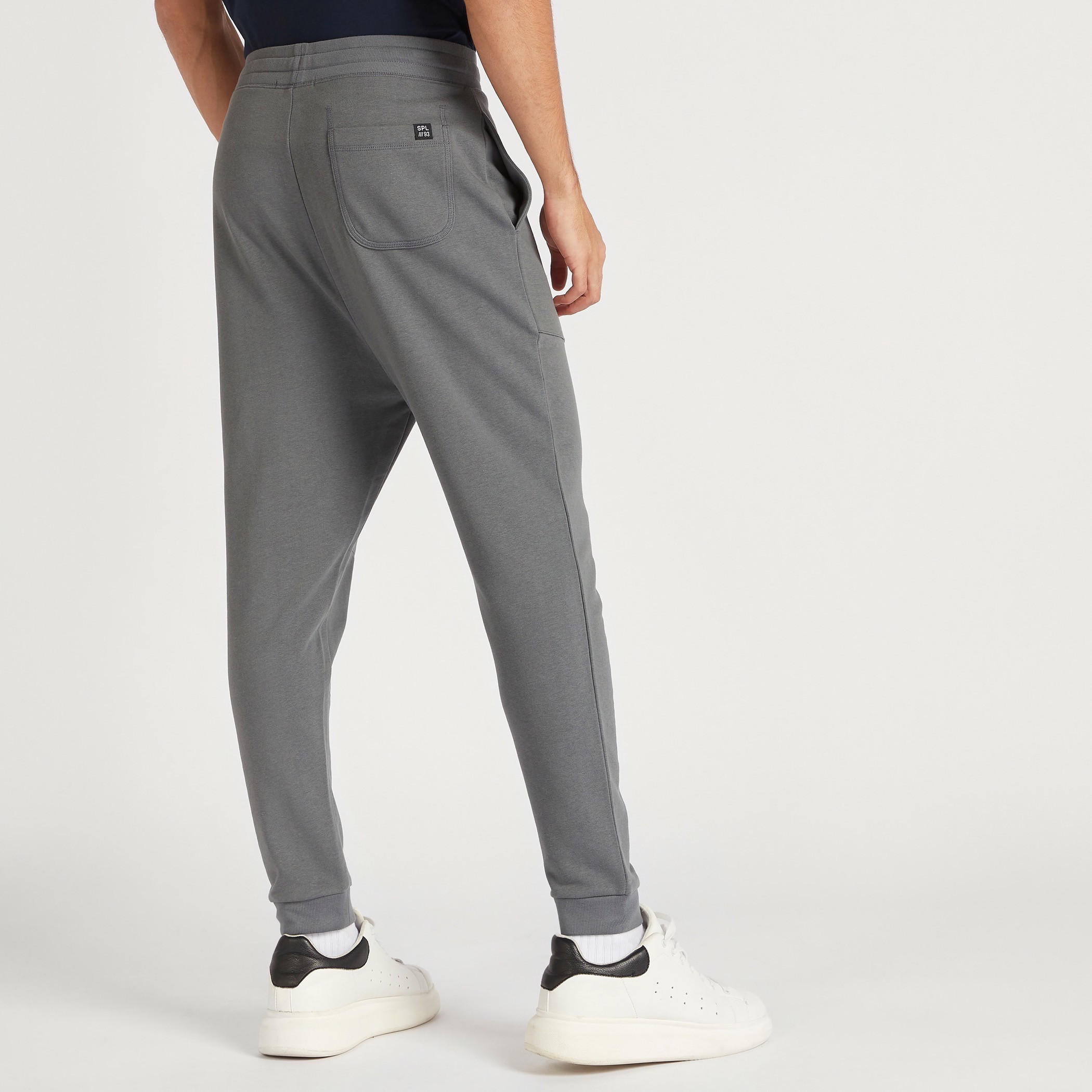 Solid Joggers with Drawstring Closure and Pockets-men-clothing-bottoms-joggers-image-4