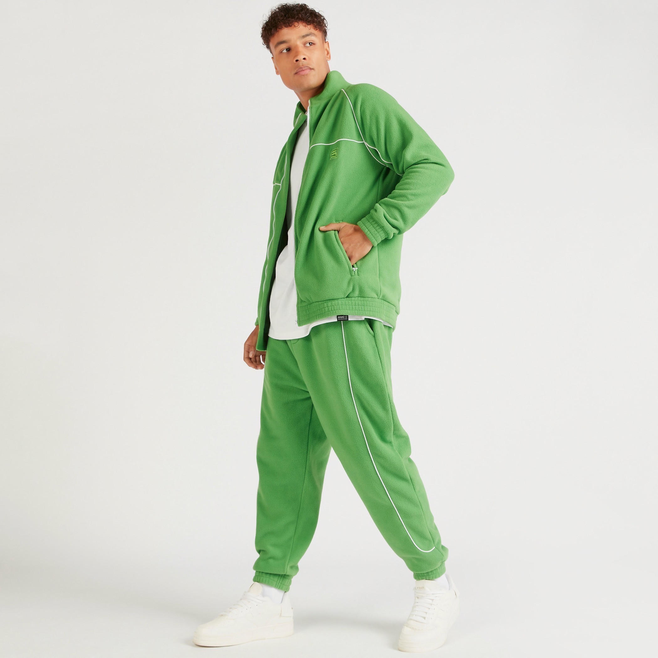Textured Mid-Rise Joggers with Drawstring Closure and Pockets-men-clothing-bottoms-joggers-image-2