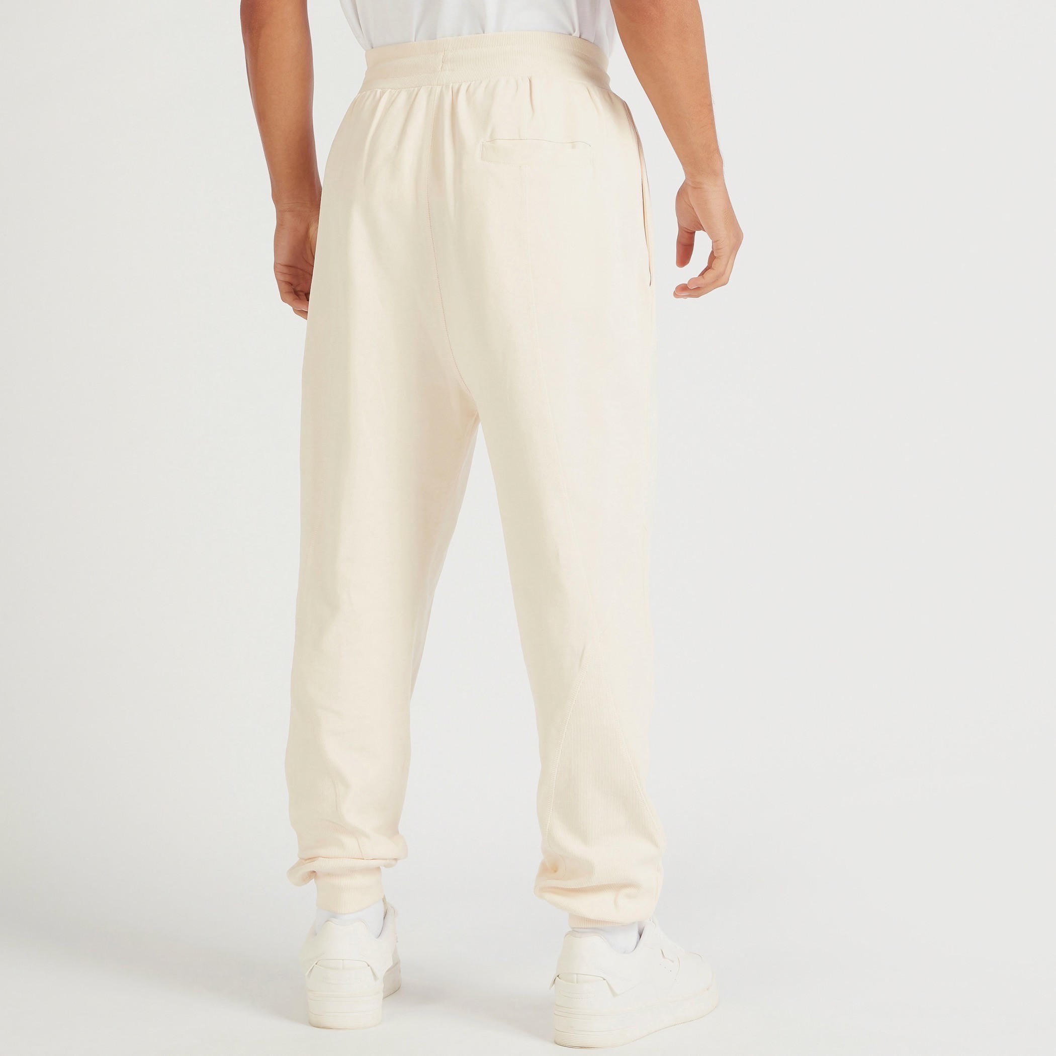 Solid Mid-Rise Joggers with Drawstring Closure and Pockets-men-clothing-bottoms-joggers-image-4