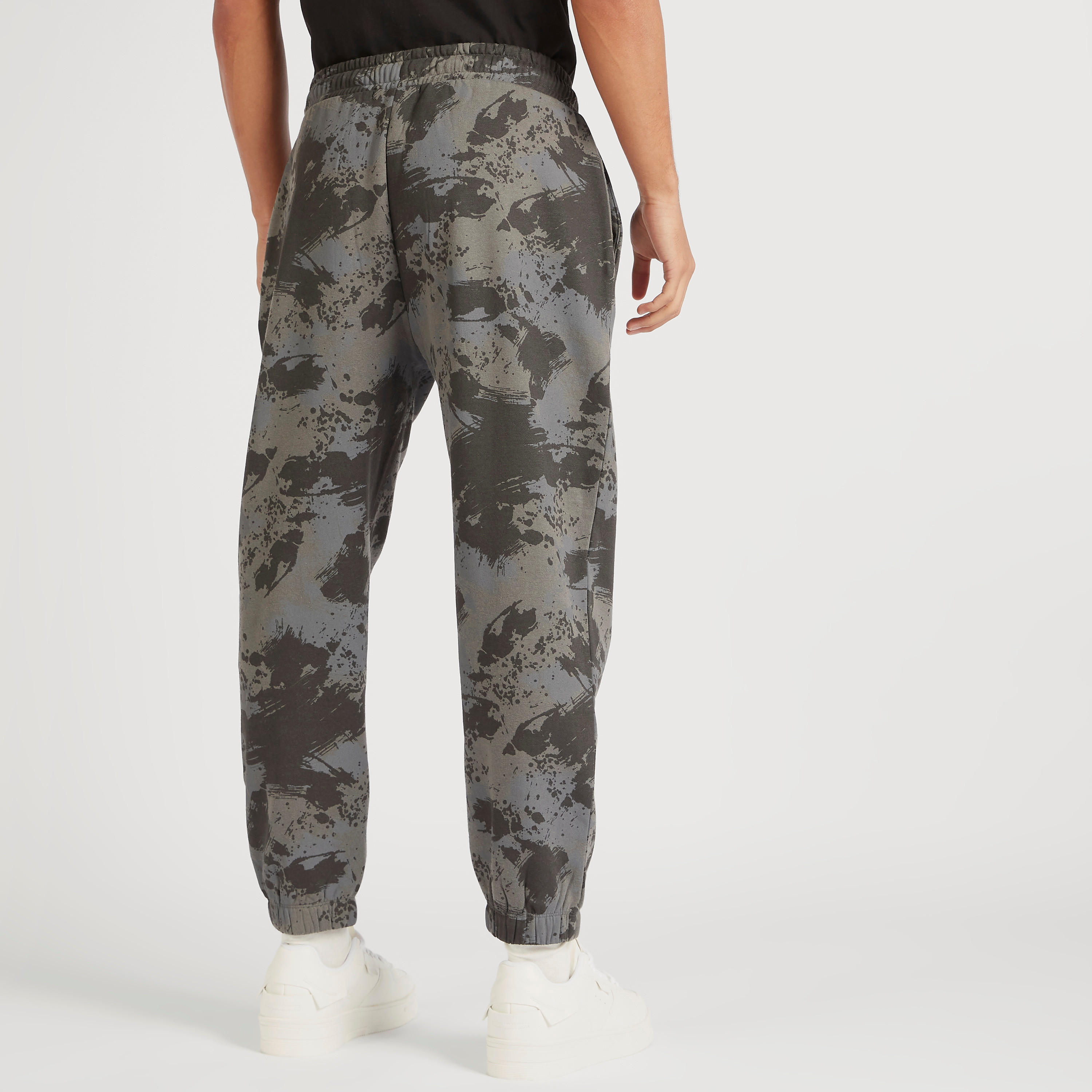 Printed Mid-Rise Joggers with Drawstring Closure-men-clothing-bottoms-joggers-image-4