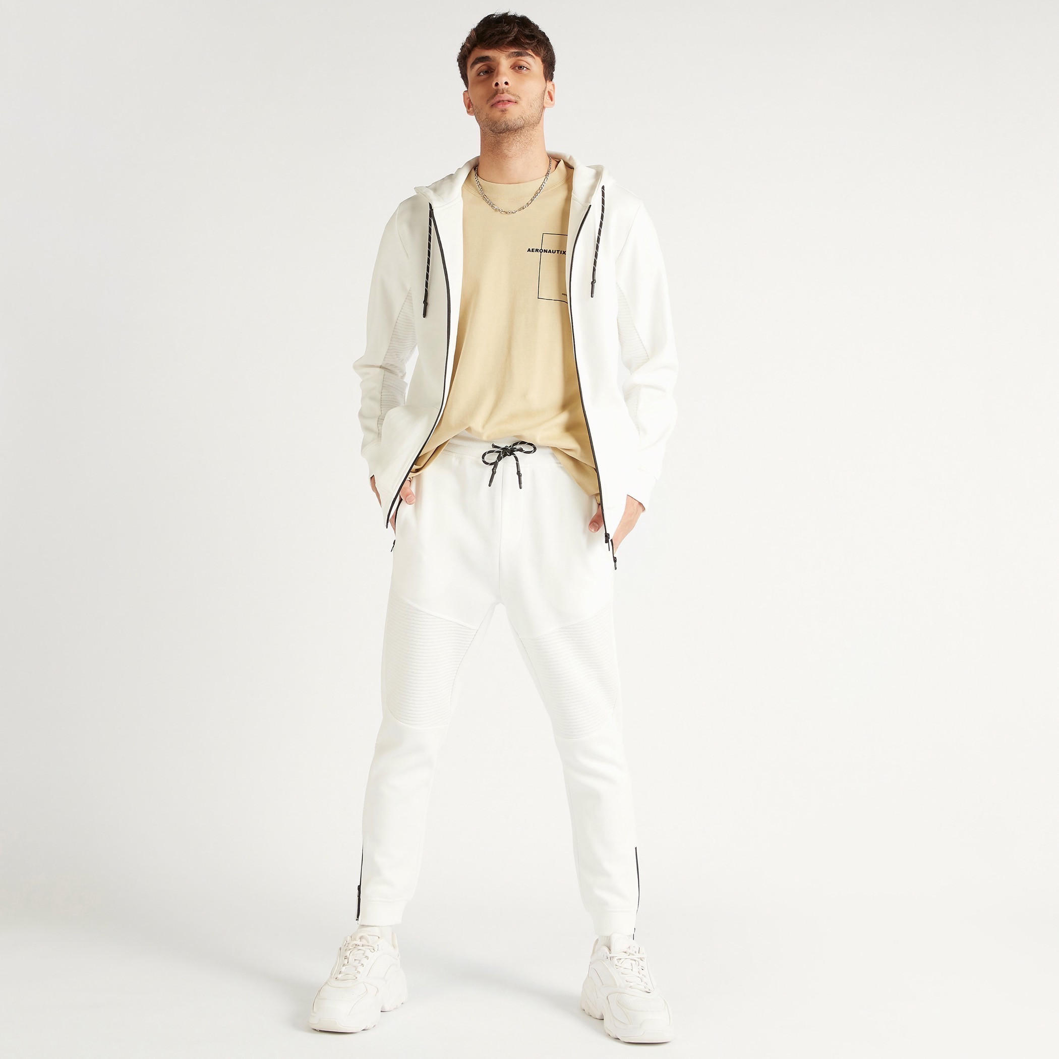 هودي بارز المملس بسحّاب إغلاق وأكمام طويلة-men-winterwear-hoodiesandsweatshirts-image-2