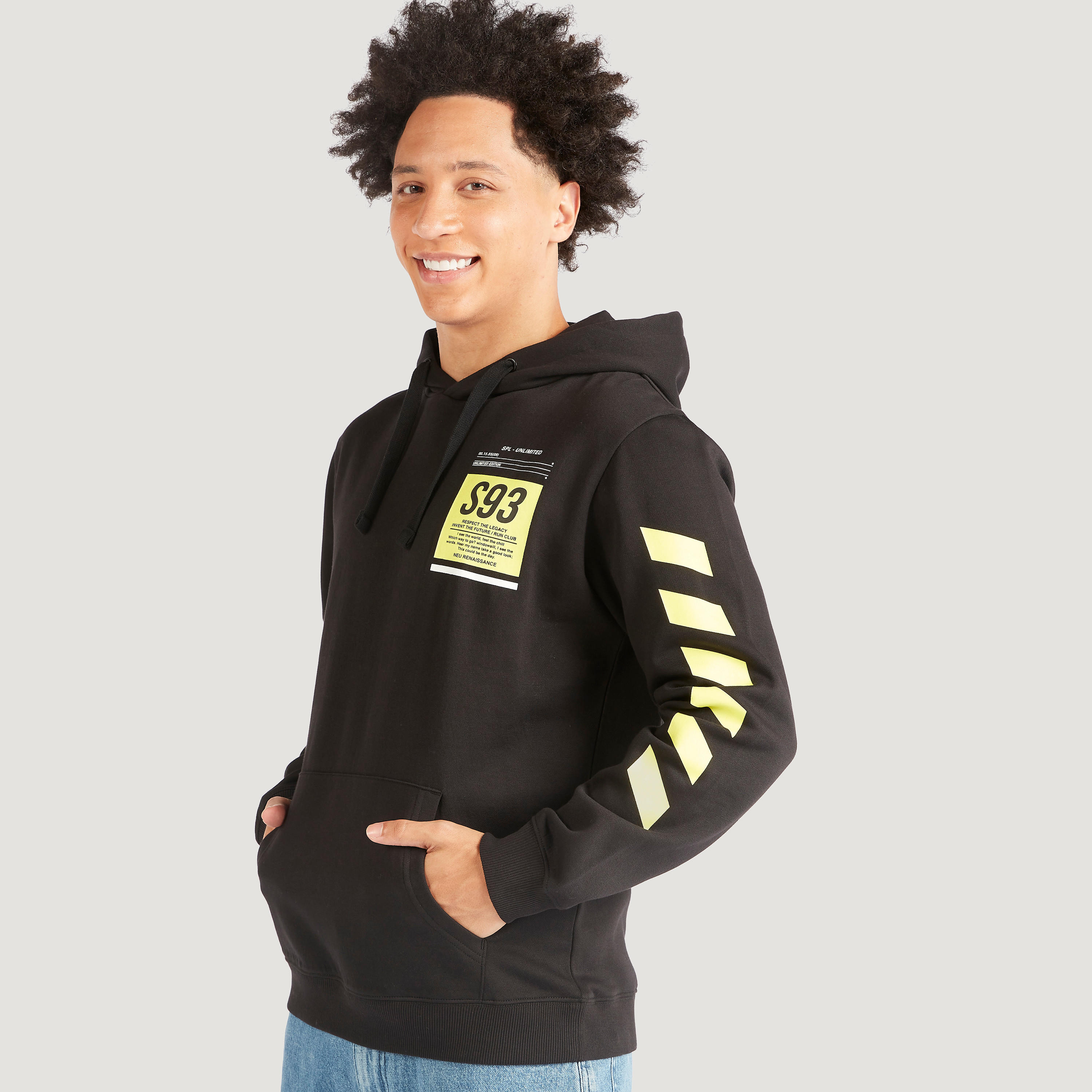 Graphic Print Hooded Sweatshirt with Long Sleeves-men-winterwear-hoodiesandsweatshirts-image-5