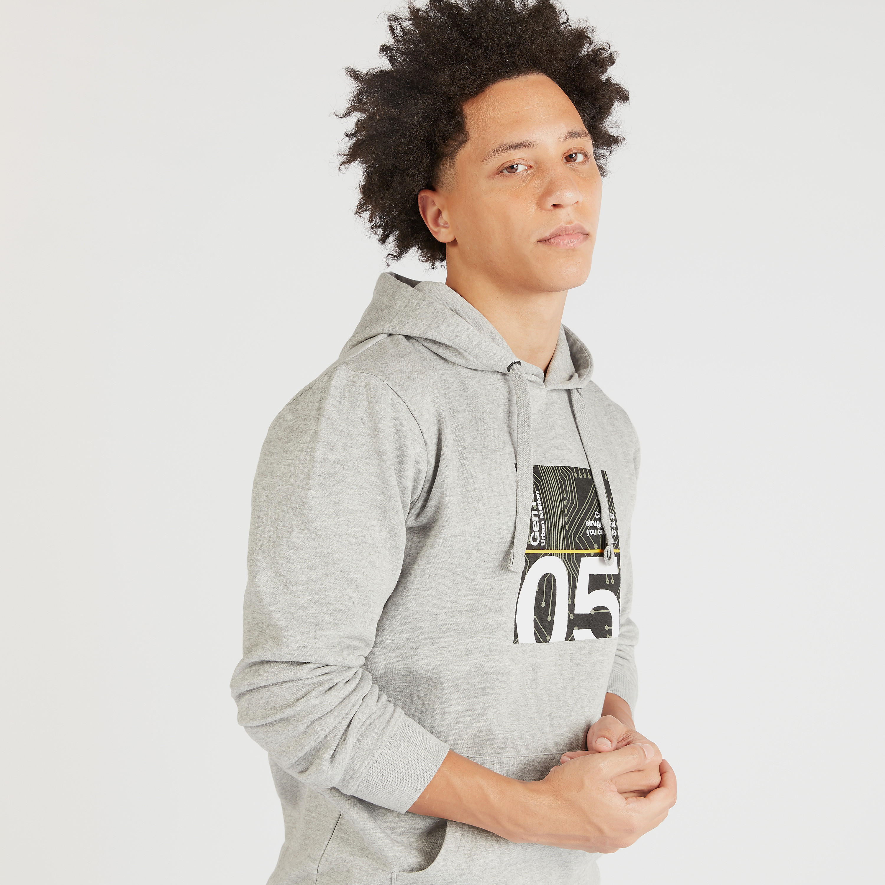 Graphic Print Hooded Sweatshirt with Long Sleeves-men-winterwear-hoodiesandsweatshirts-image-6