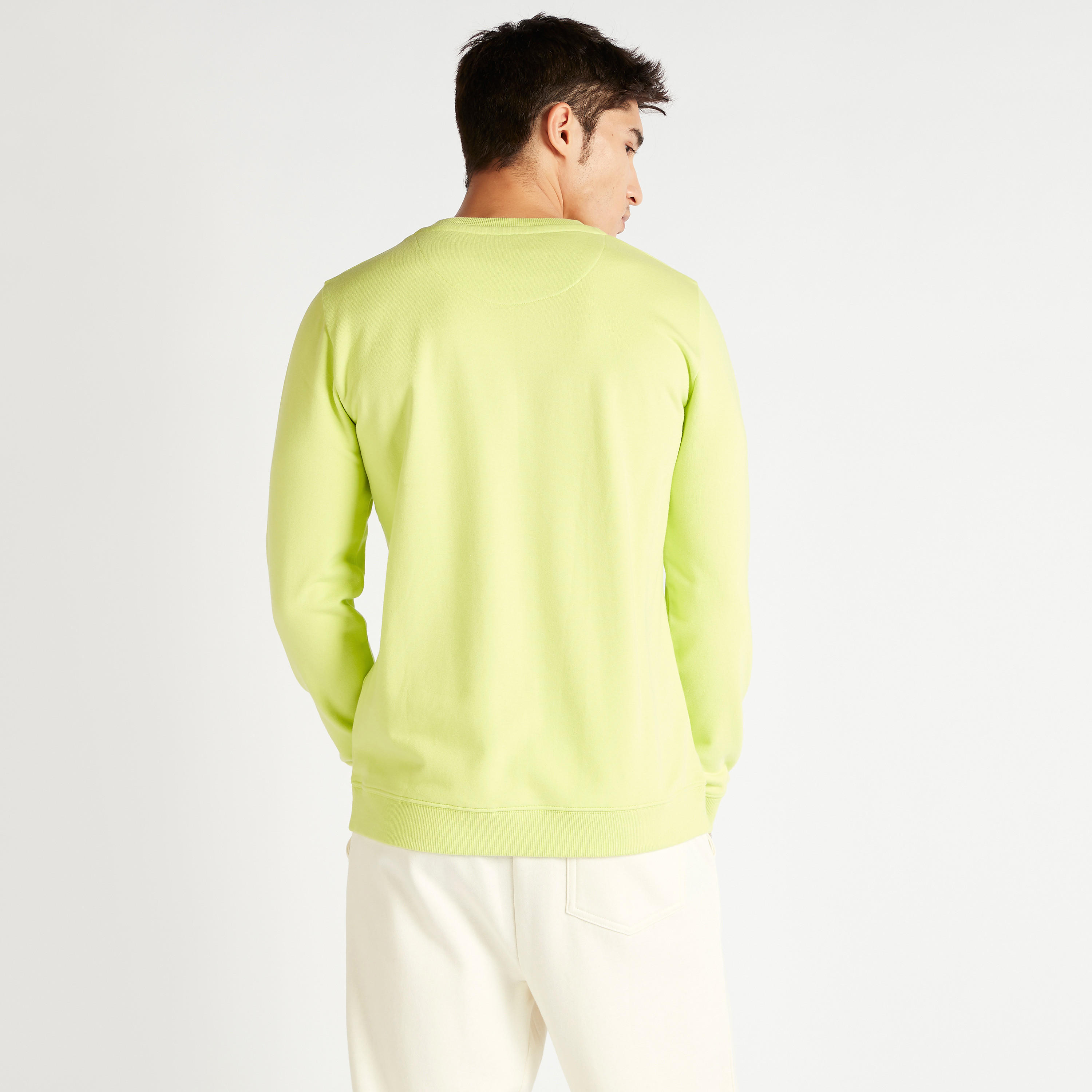 Printed Sweatshirt with Long Sleeves and Crew Neck-men-winterwear-hoodiesandsweatshirts-image-4