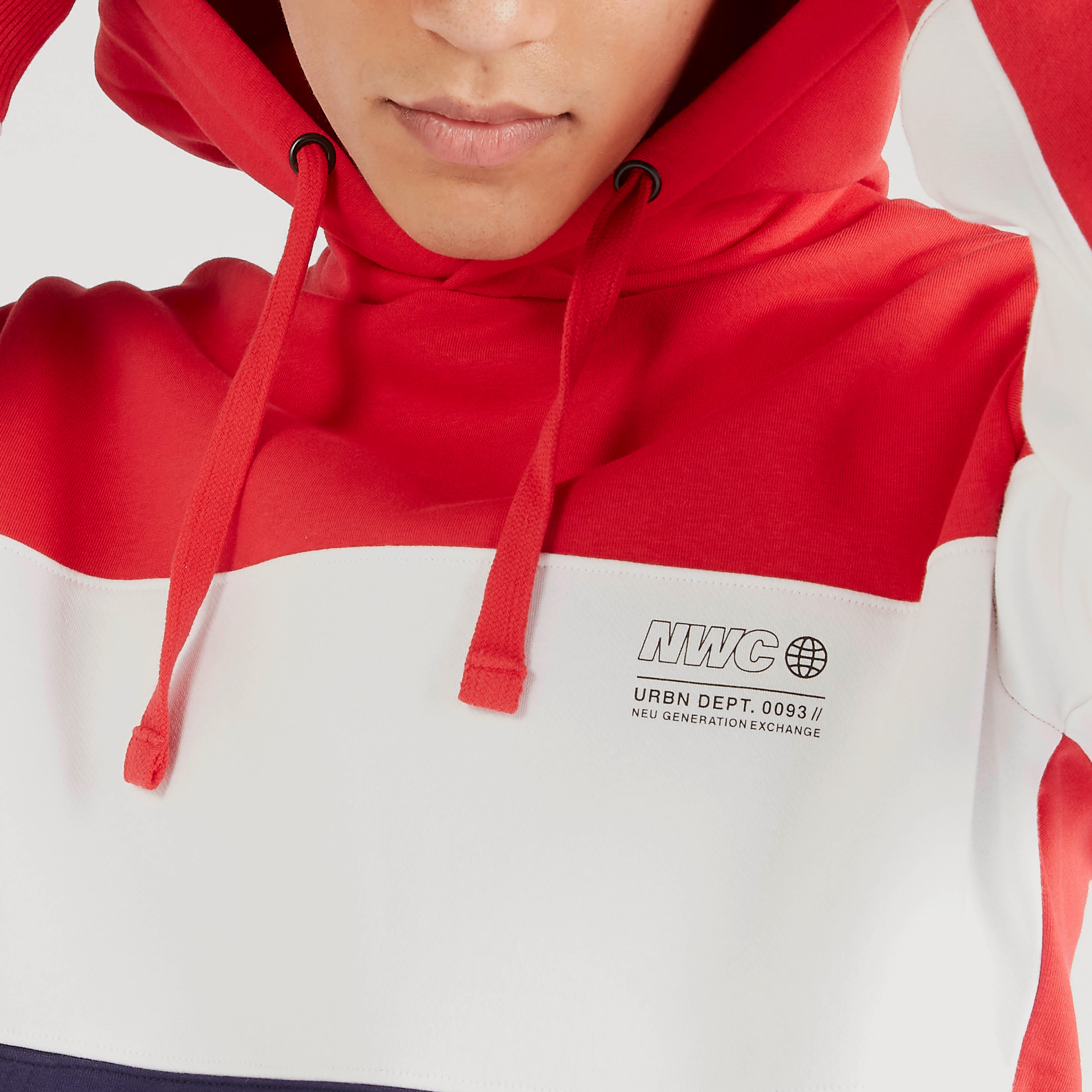 سويت شيرت كتل ملونة بقبّعة وأكمام طويلة-men-winterwear-hoodiesandsweatshirts-image-1