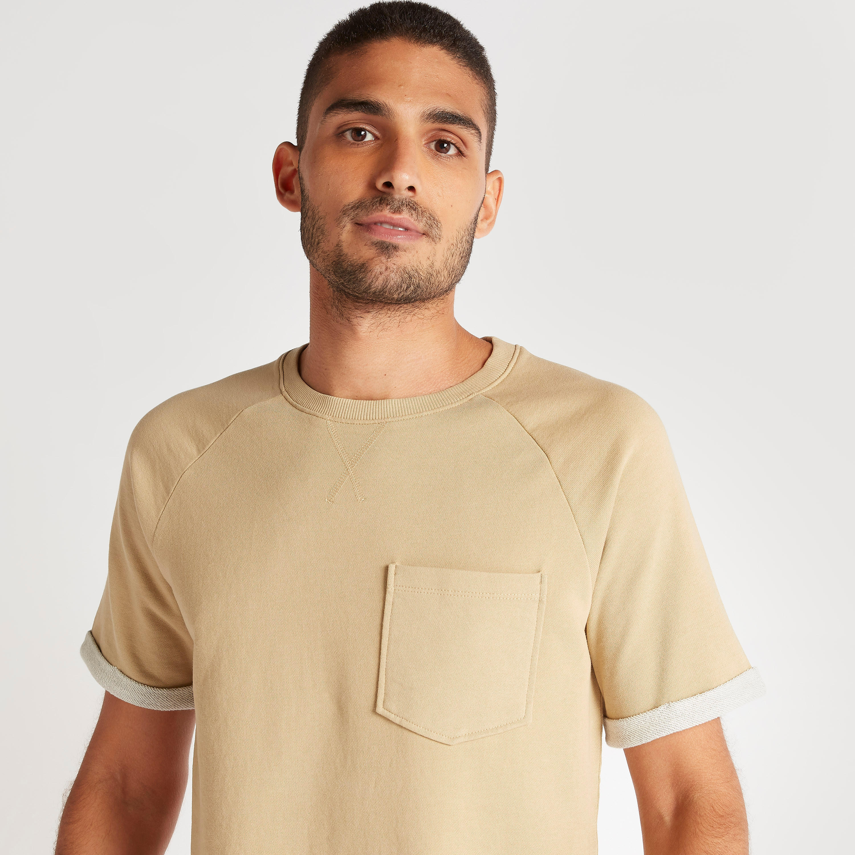 Textured T-shirt with Raglan Sleeves and Patch Pocket-men-clothing-tshirtsandpolos-tshirts-image-3