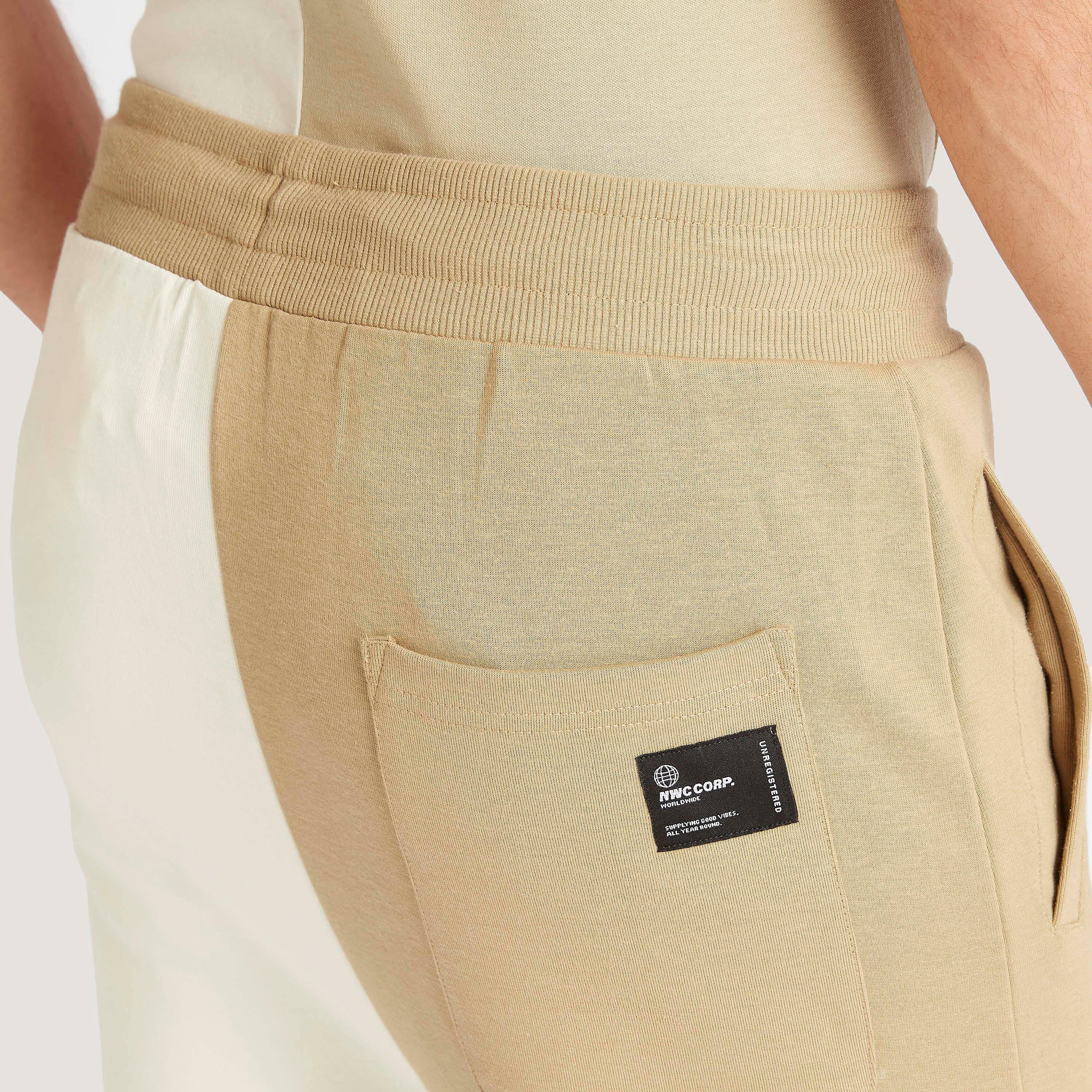 Colourblocked Mid-Rise Joggers with Drawstring Closure-men-clothing-bottoms-joggers-image-5