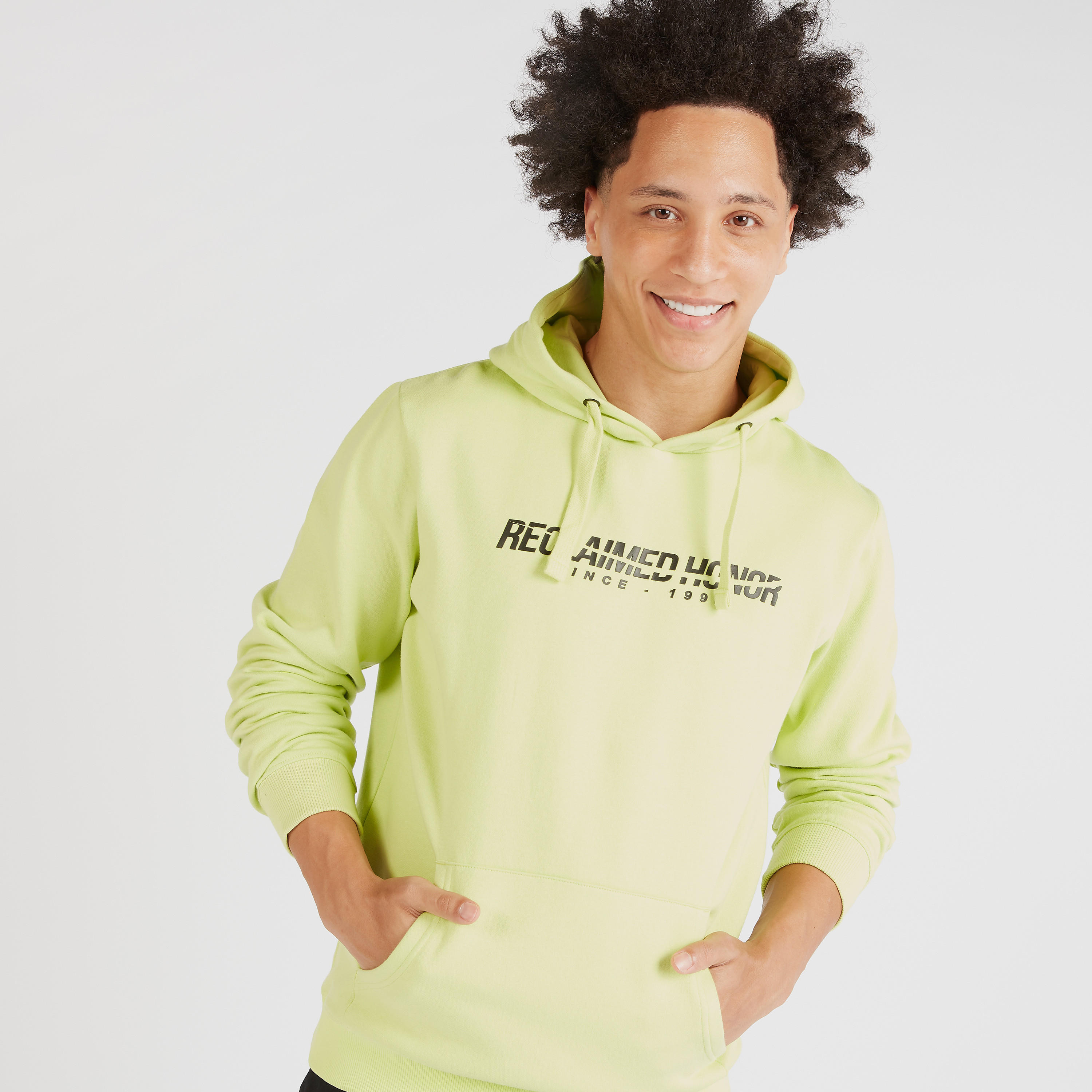 Typographic Print Hooded Sweatshirt with Long Sleeves-men-winterwear-hoodiesandsweatshirts-image-1