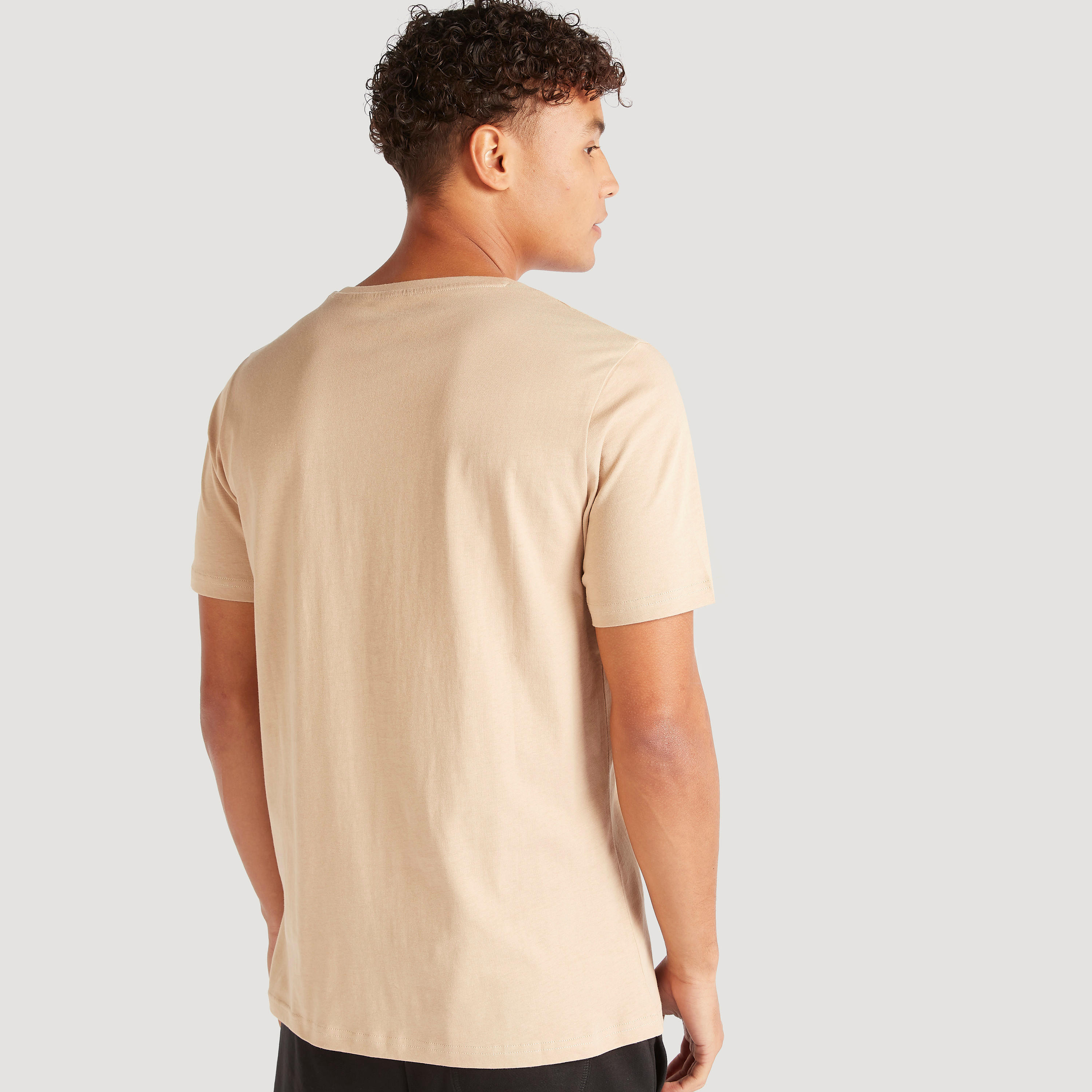 Printed Crew Neck T-shirt with Short Sleeves-men-clothing-tshirtsandpolos-tshirts-image-4