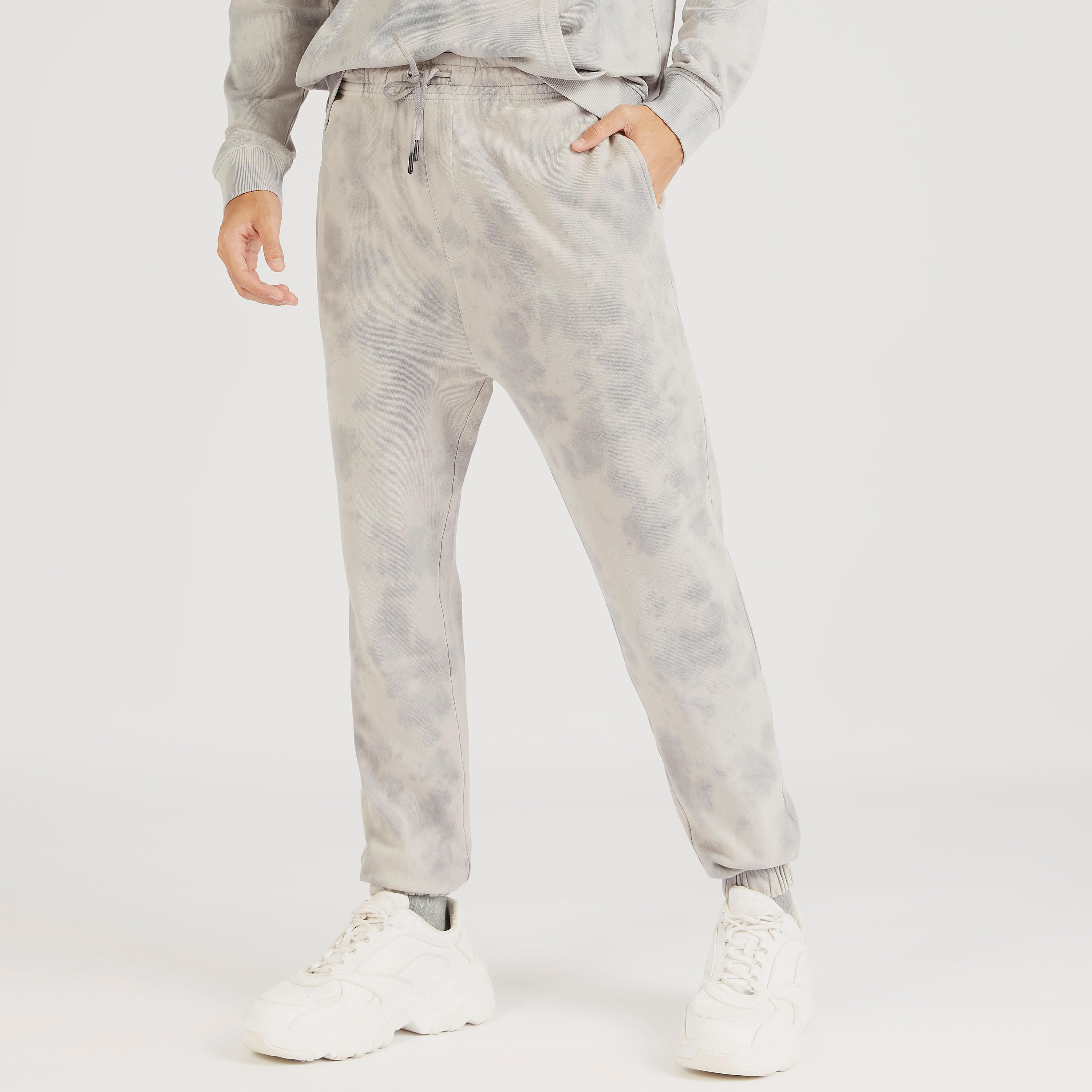 Printed Joggers with Drawstring Closure and Pockets-men-clothing-bottoms-joggers-image-1