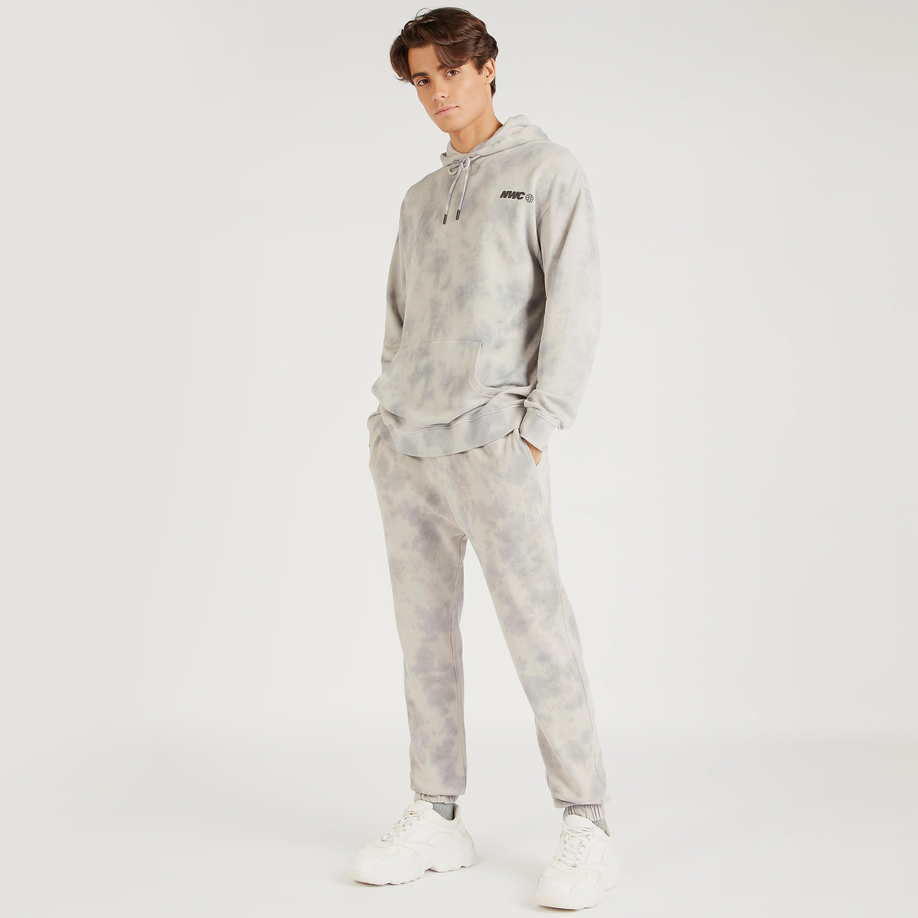 Printed Joggers with Drawstring Closure and Pockets-men-clothing-bottoms-joggers-image-2