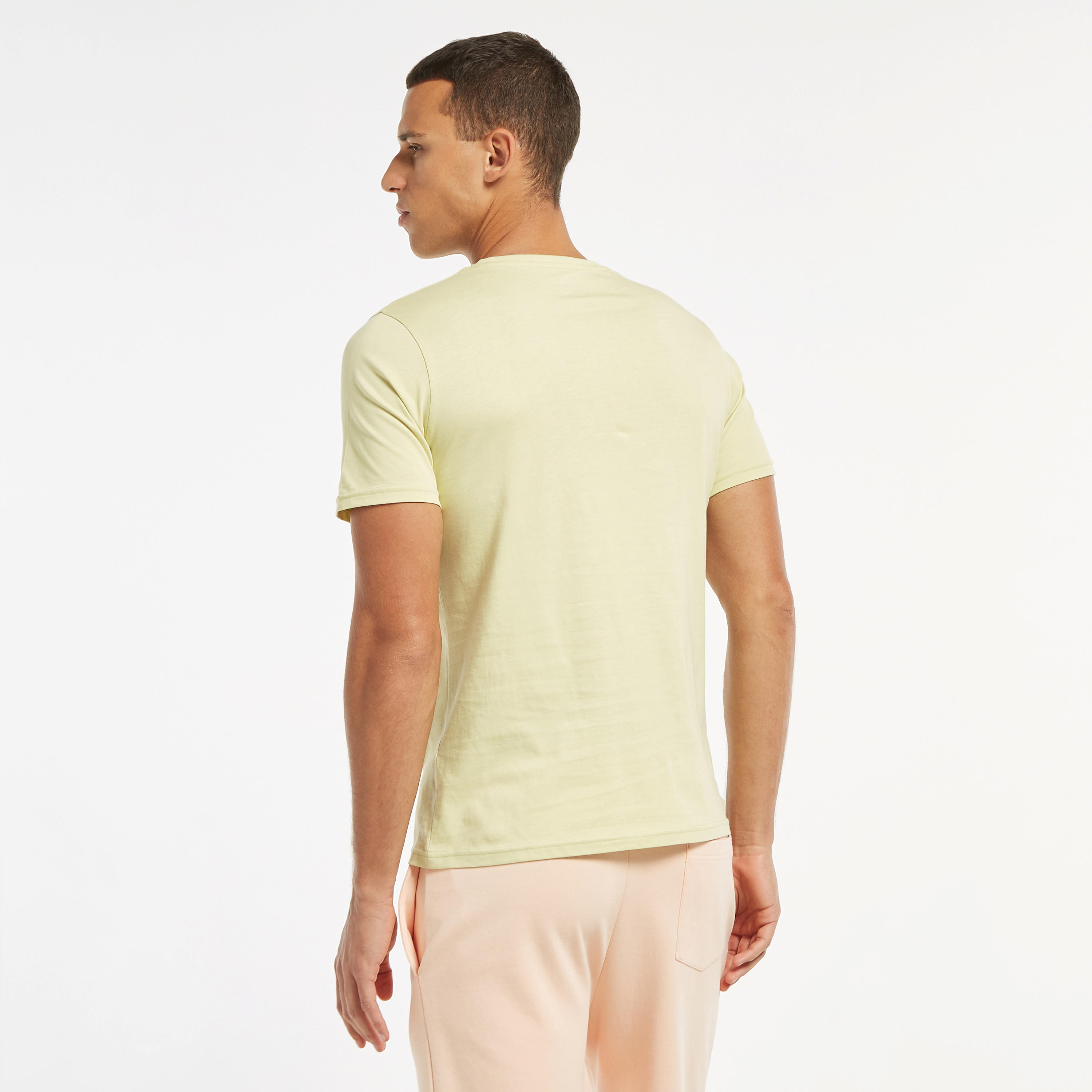 Printed T-shirt with Crew Neck and Short Sleeves-men-clothing-tshirtsandpolos-tshirts-image-3
