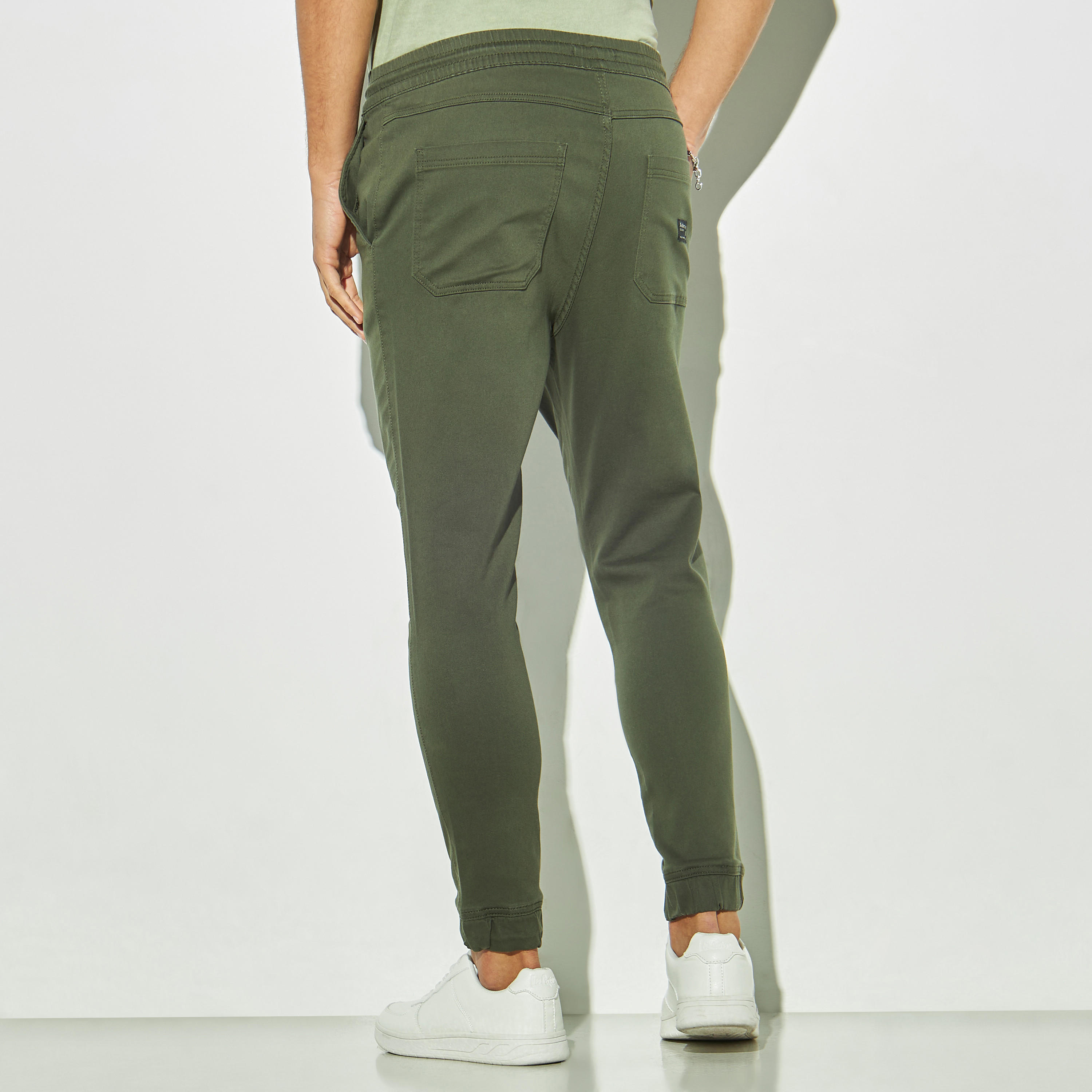 Solid Joggers with Drawstring Closure and Pockets-men-clothing-bottoms-joggers-image-3