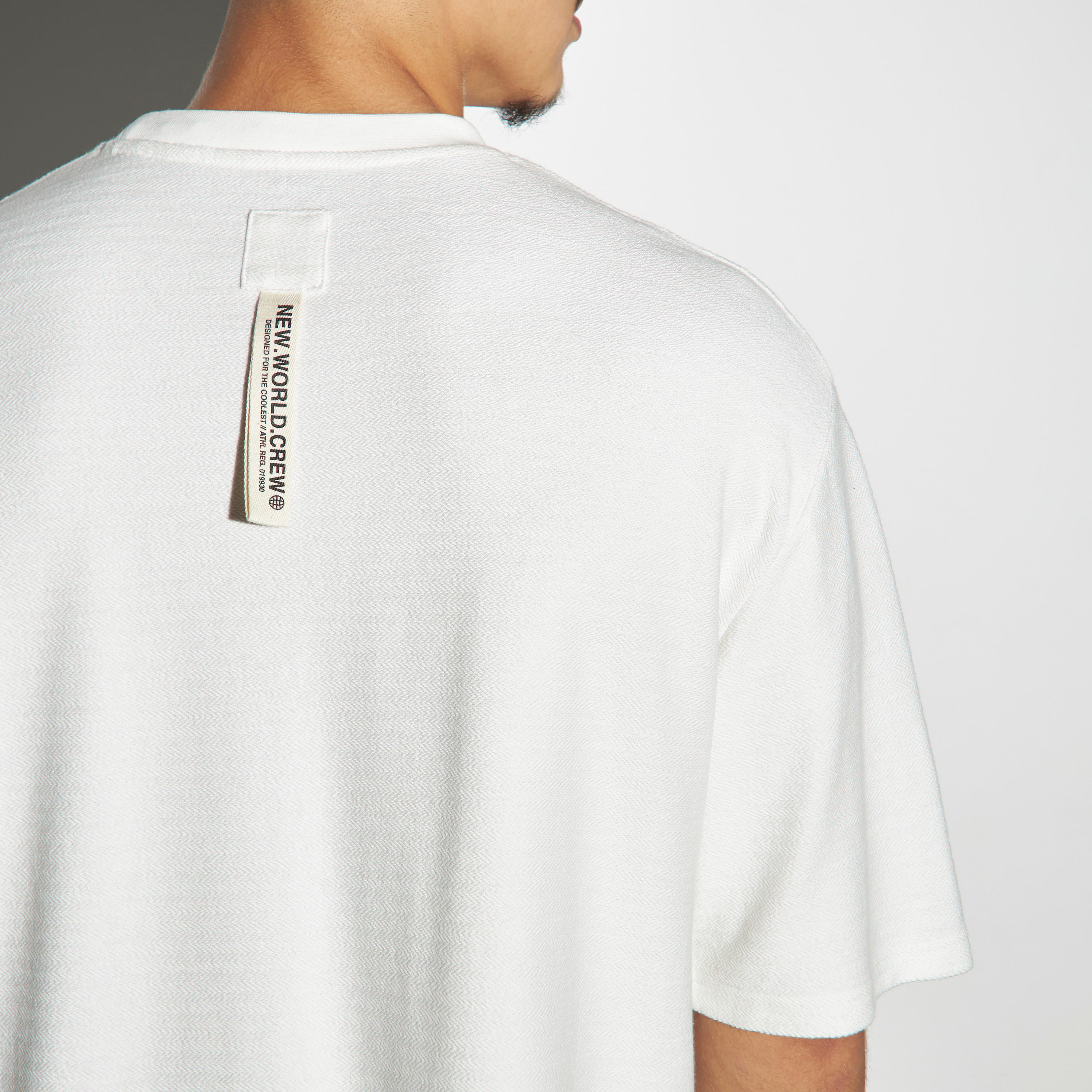 Solid Crew Neck T-shirt with Short Sleeves-men-clothing-tshirtsandpolos-tshirts-image-4