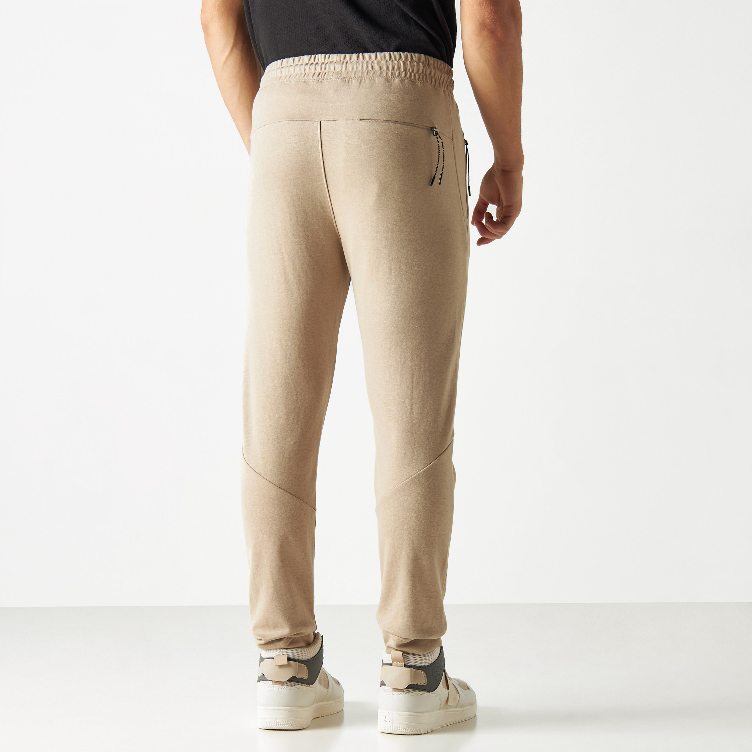 Solid Joggers with Drawstring Closure and Zipped Pockets-men-clothing-bottoms-joggers-image-4