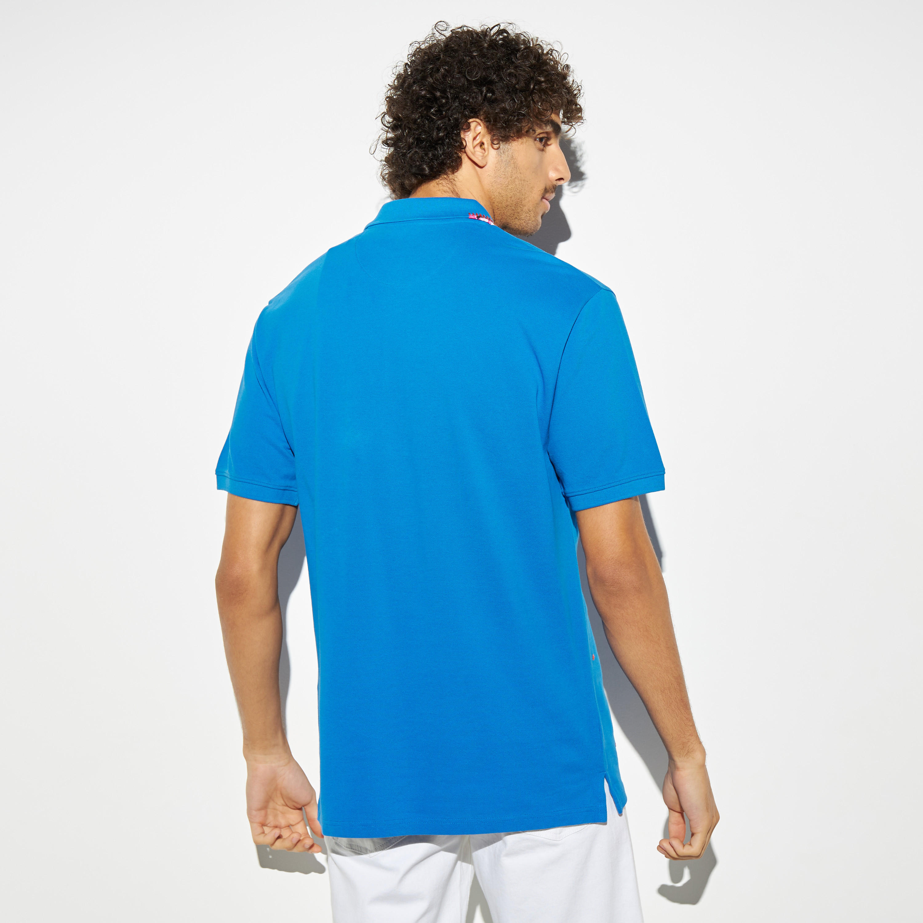 تيشيرت بولو مطرز بأكمام قصيرة-men-clothing-tshirtsandpolos-polos-image-3