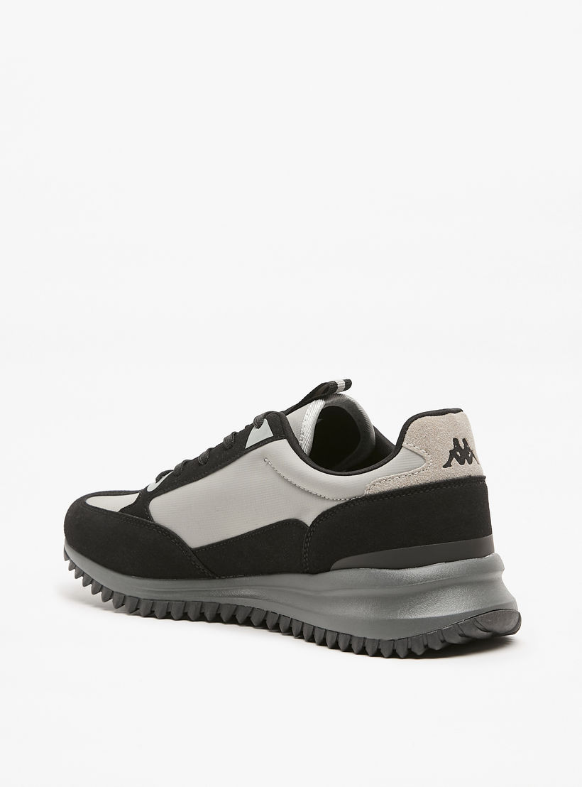 حذاء رياضي منقوش برباط إغلاق للرجال من كابا-men-shoes-sneakers-image-2