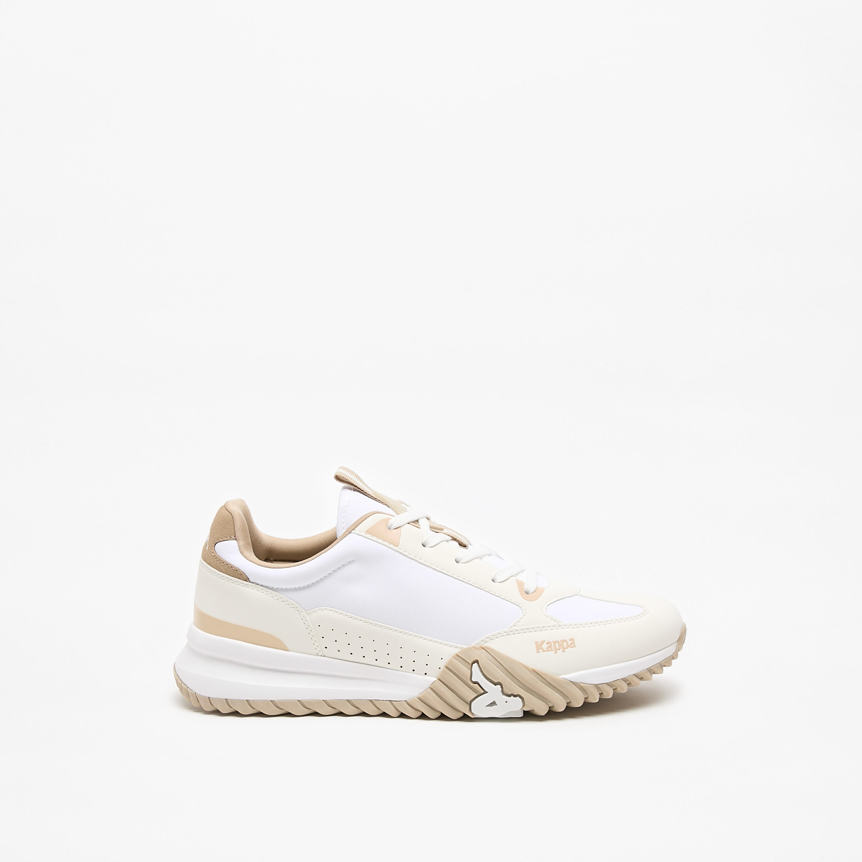 Kappa Men's Logo Embossed Sports Shoes with Lace-Up Closure-men-shoes-sneakers-image-3
